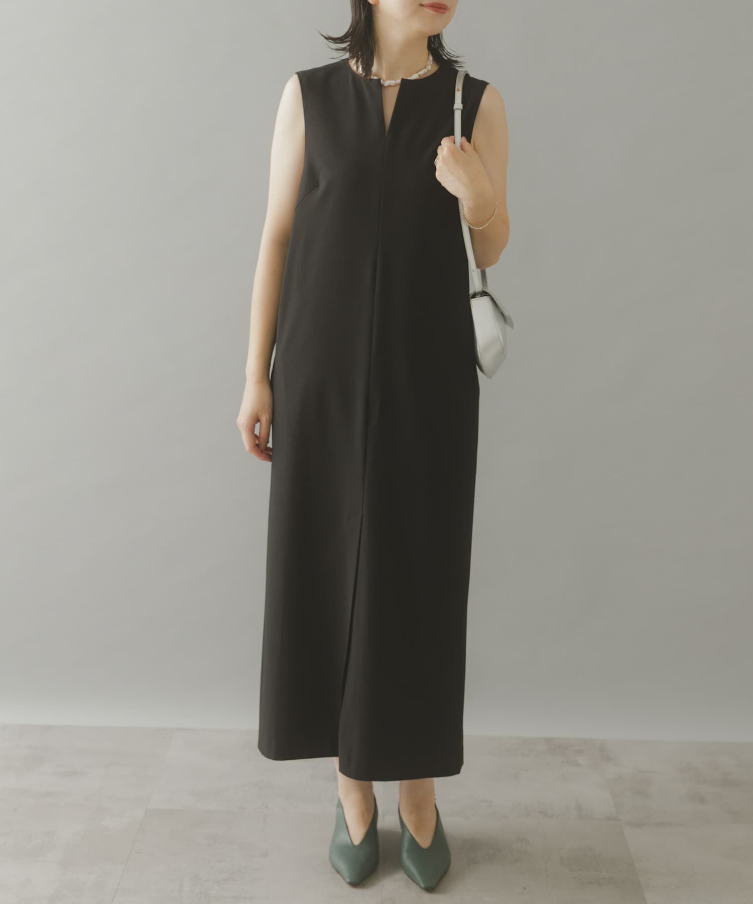 URBAN RESEARCH ROSSO「...&DEAR 2wayバックリボンワンピース」|ワンピース|ブラック