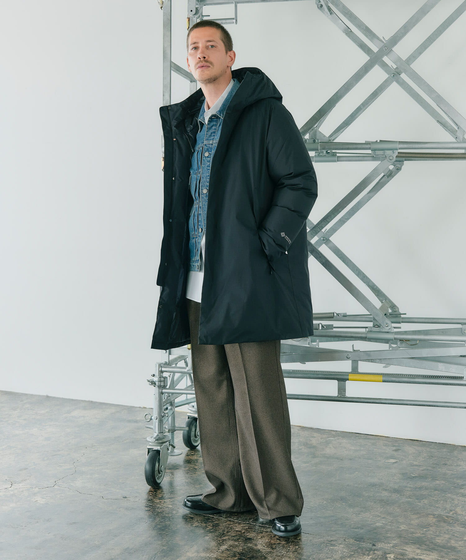 URBAN RESEARCH ROSSO「『別注』+phenix　WINDSTOPPER by GORE-TEX LABS ダウンコート」|ダウン|