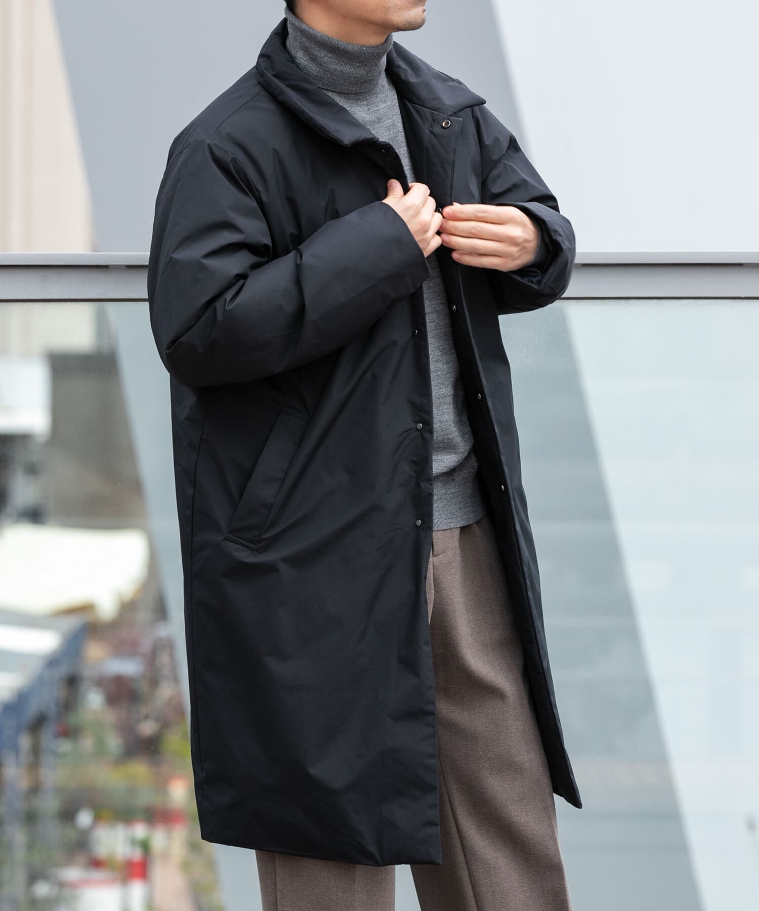 URBAN RESEARCH ROSSO「『別注』+phenix　WINDSTOPPER by GORE-TEX LABSスタンドダウンコート」|ダウン|