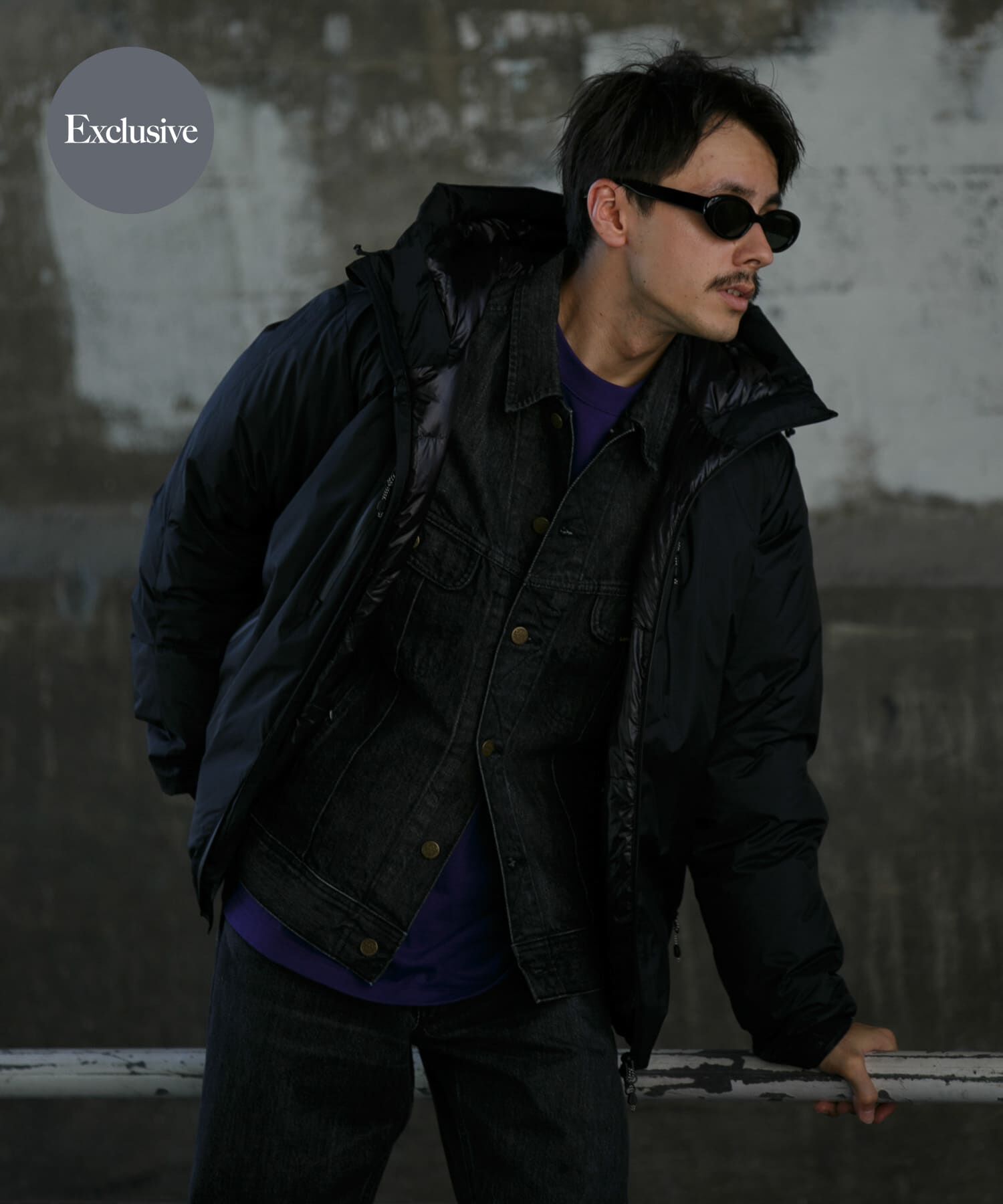 URBAN RESEARCH DOORS「『別注』NANGA&times;DOORS　AURORA TEX DOWN PARKA」|ダウン|ブラック
