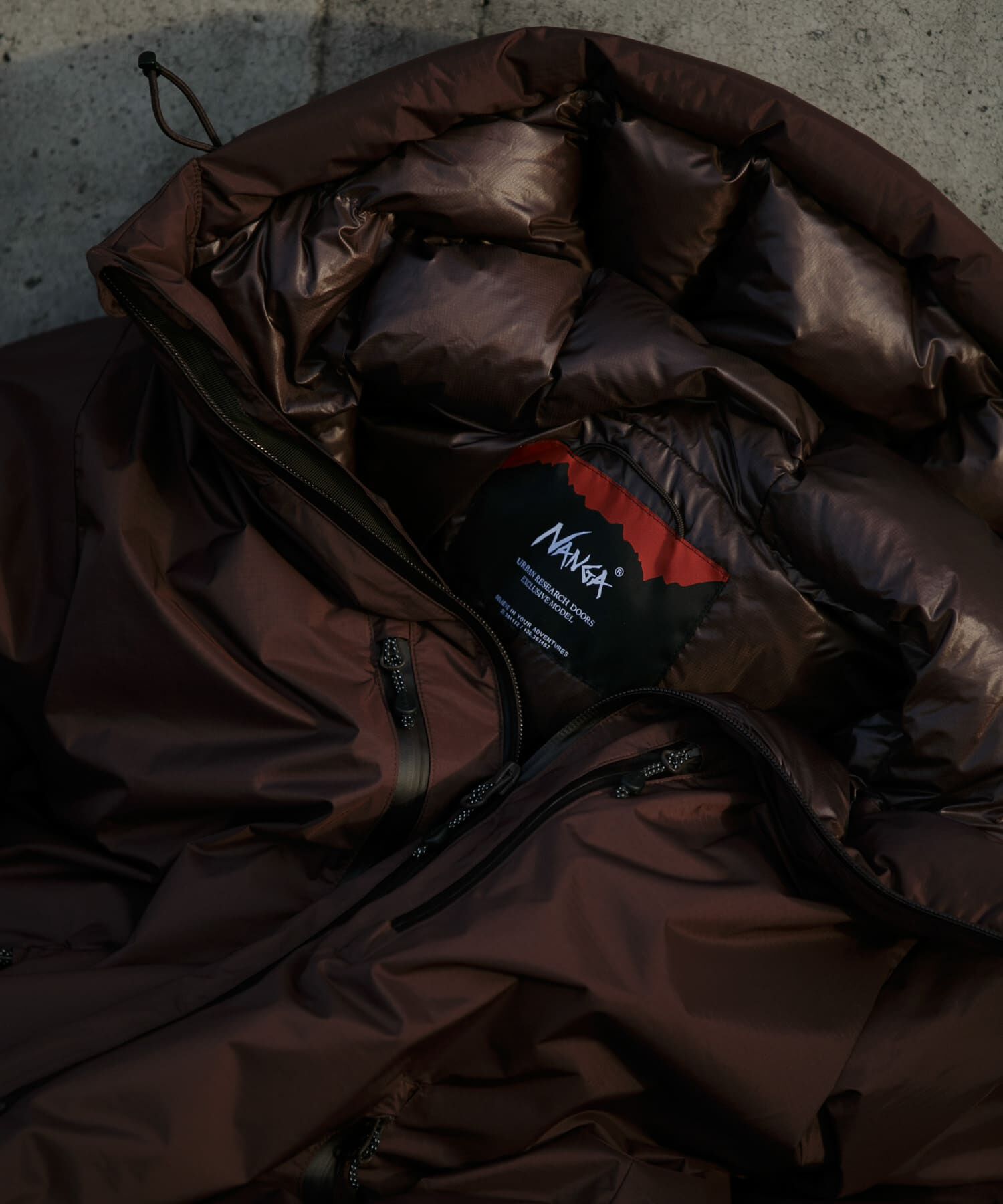 URBAN RESEARCH DOORS「『別注』NANGA&times;DOORS　AURORA TEX DOWN PARKA」|ダウン|