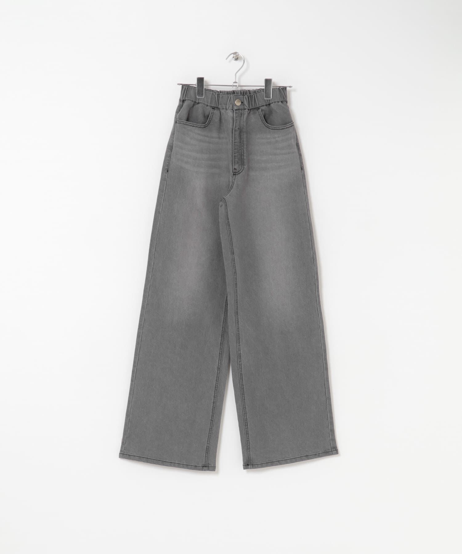 URBAN RESEARCH DOORS「『WEB/一部店舗限定』デニムイージーパンツ(KIDS)」|その他|グレー