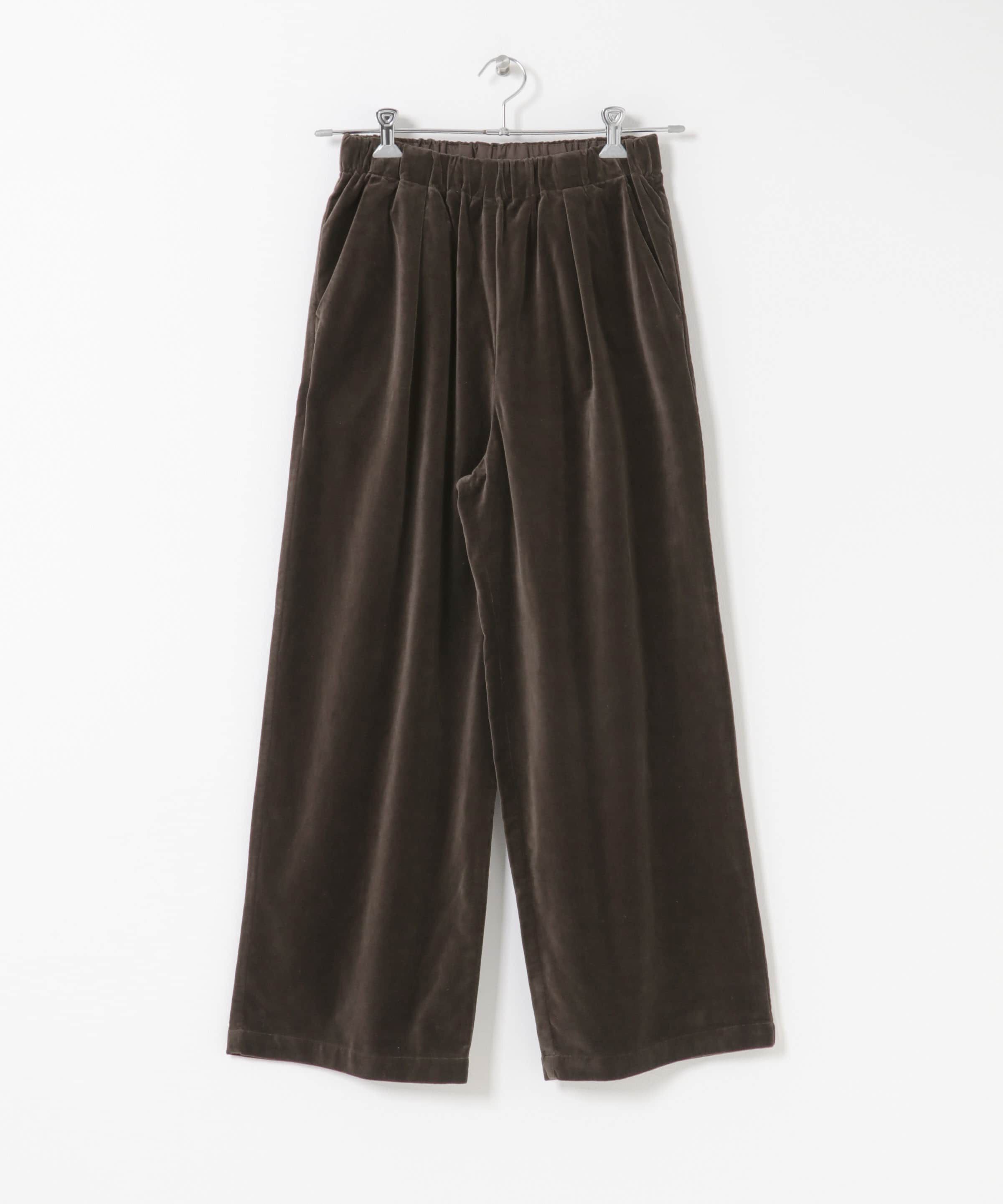 かぐれ「コットンベルベットイージーパンツ」|その他|