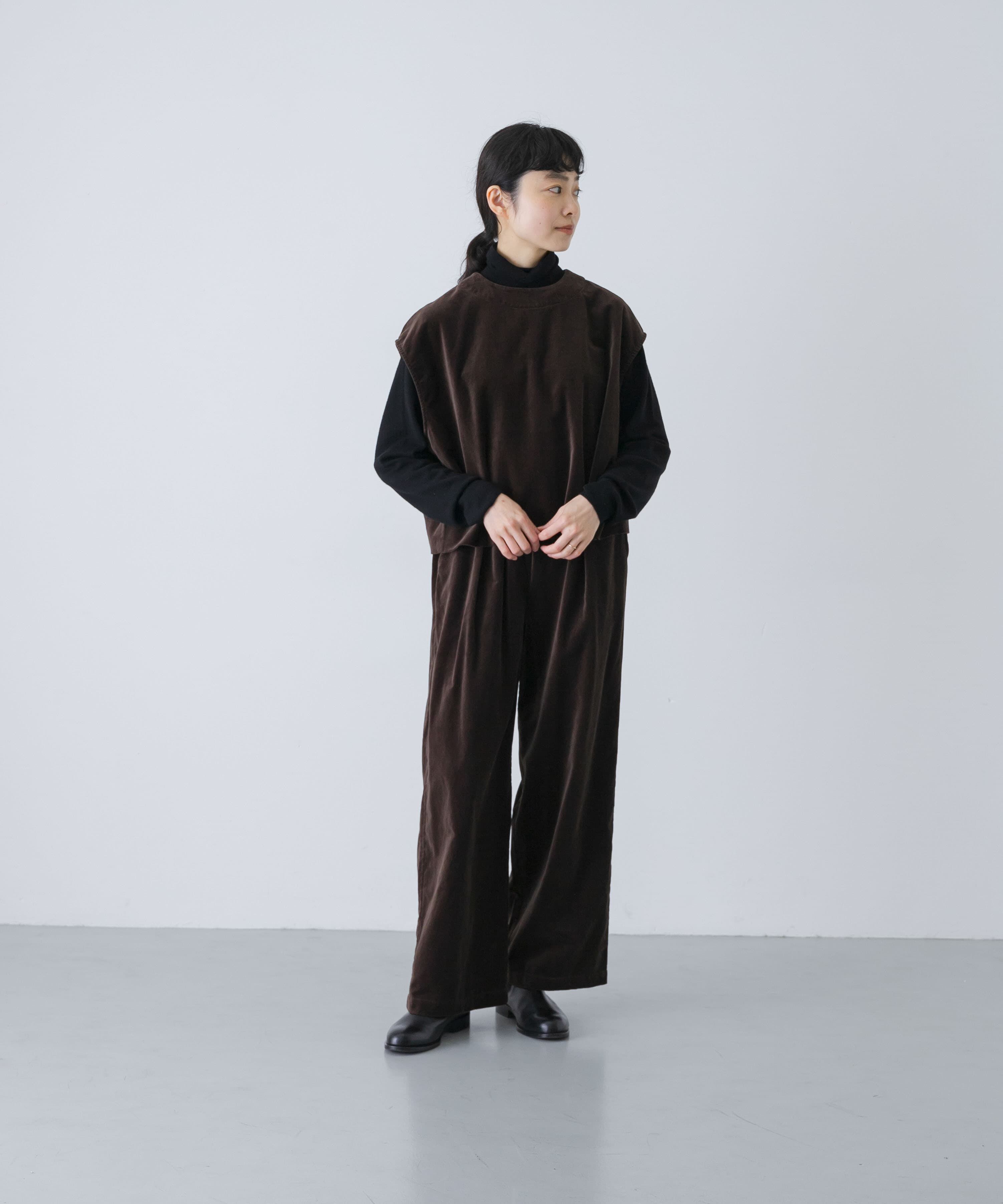 かぐれ「コットンベルベットイージーパンツ」|その他|