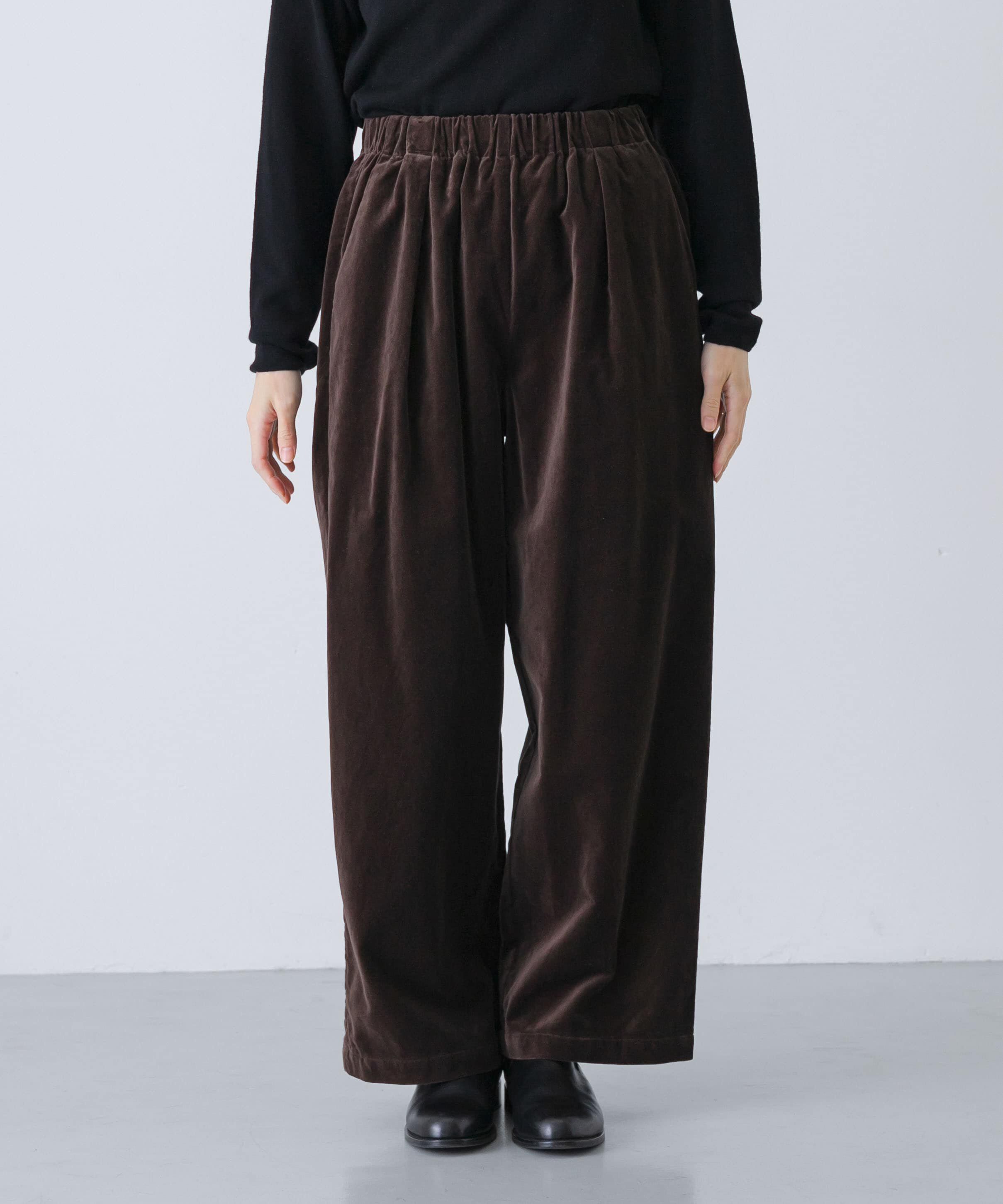 かぐれ「コットンベルベットイージーパンツ」|その他|