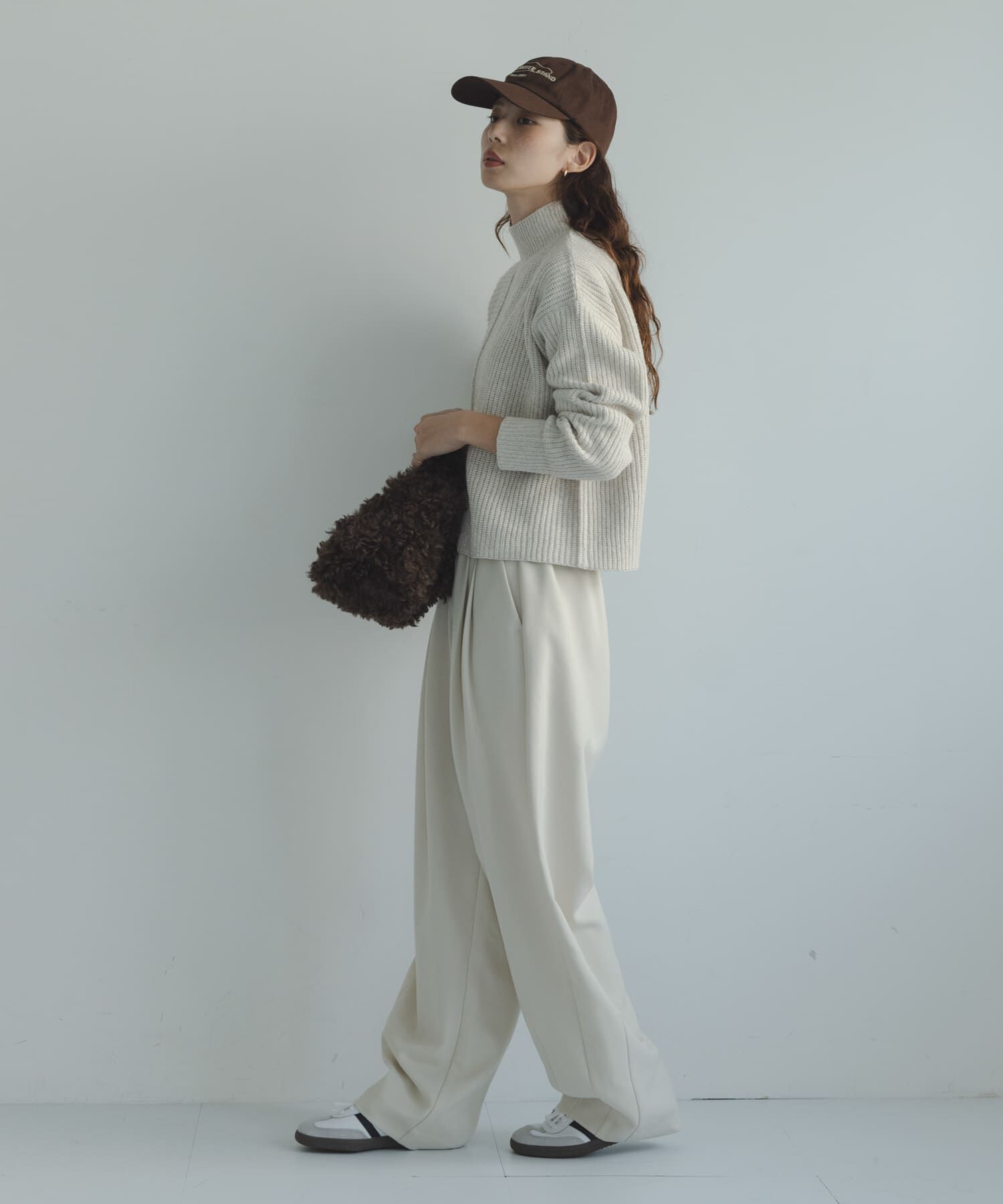 Sonny Label 「畦切替えニットプルオーバー」|ニット・セーター|