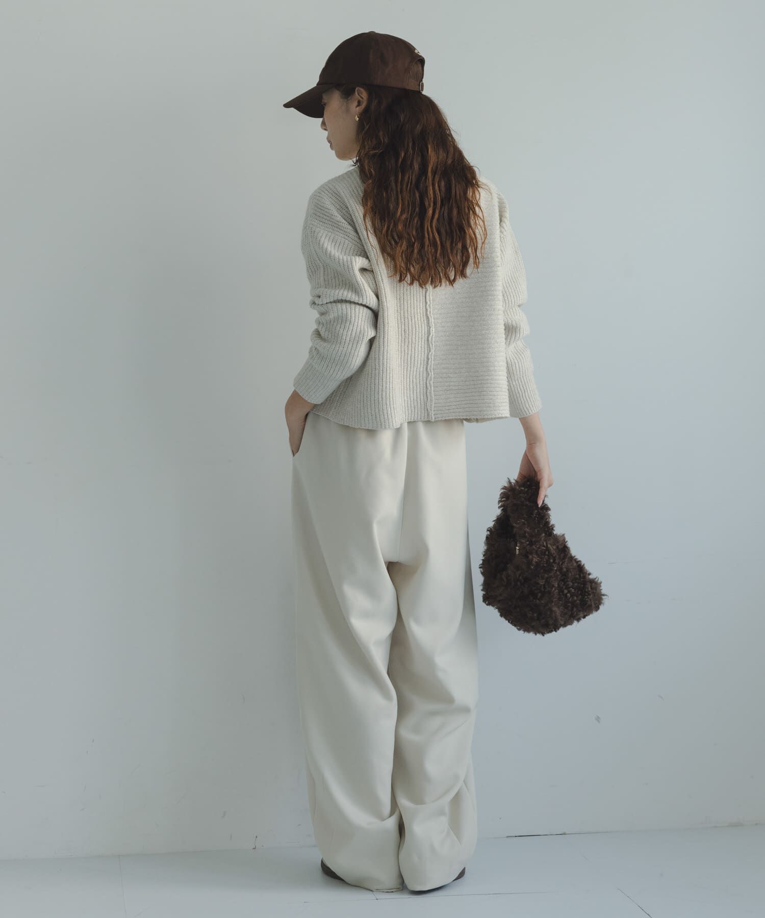 Sonny Label 「畦切替えニットプルオーバー」|ニット・セーター|