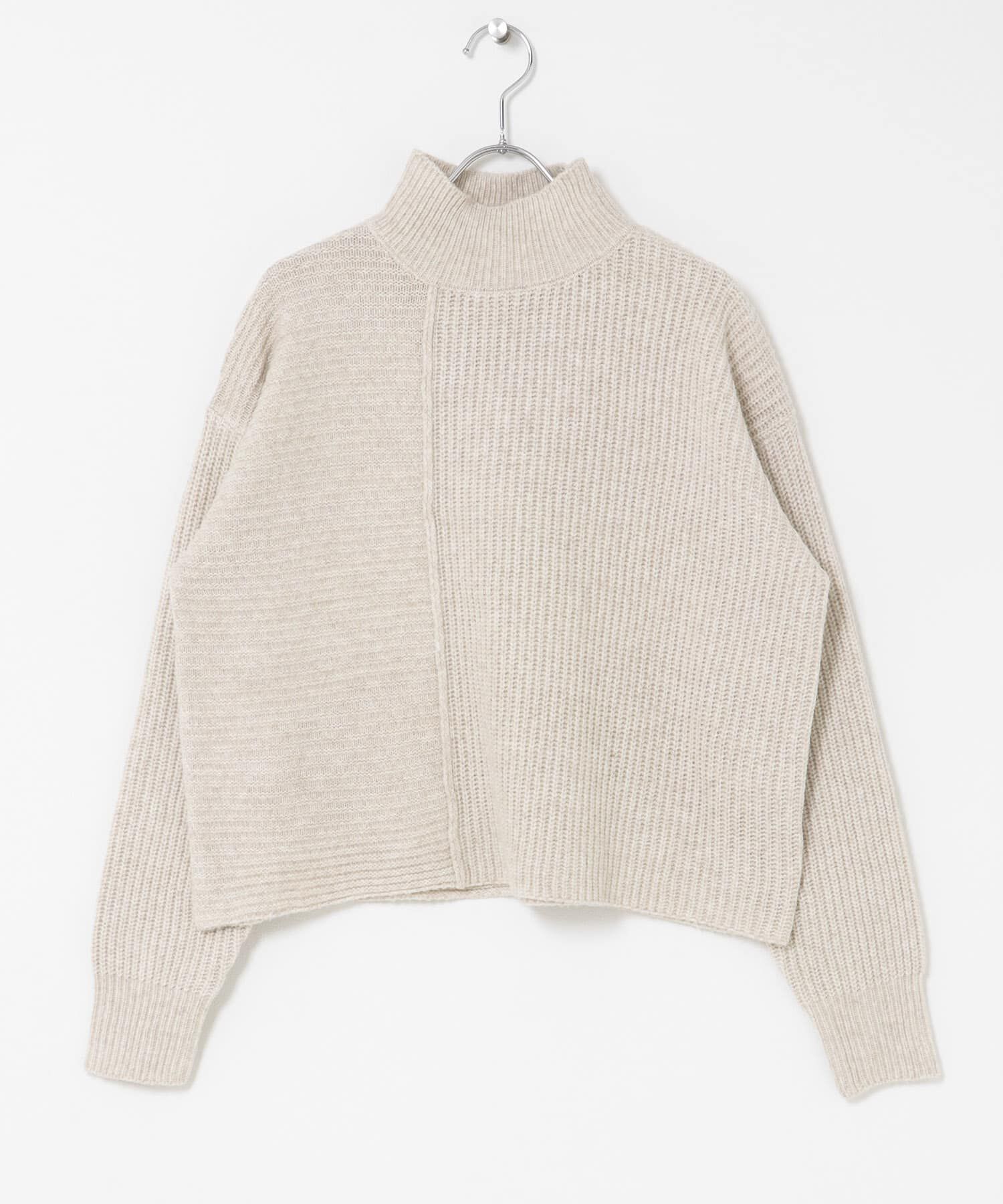 Sonny Label 「畦切替えニットプルオーバー」|ニット・セーター|