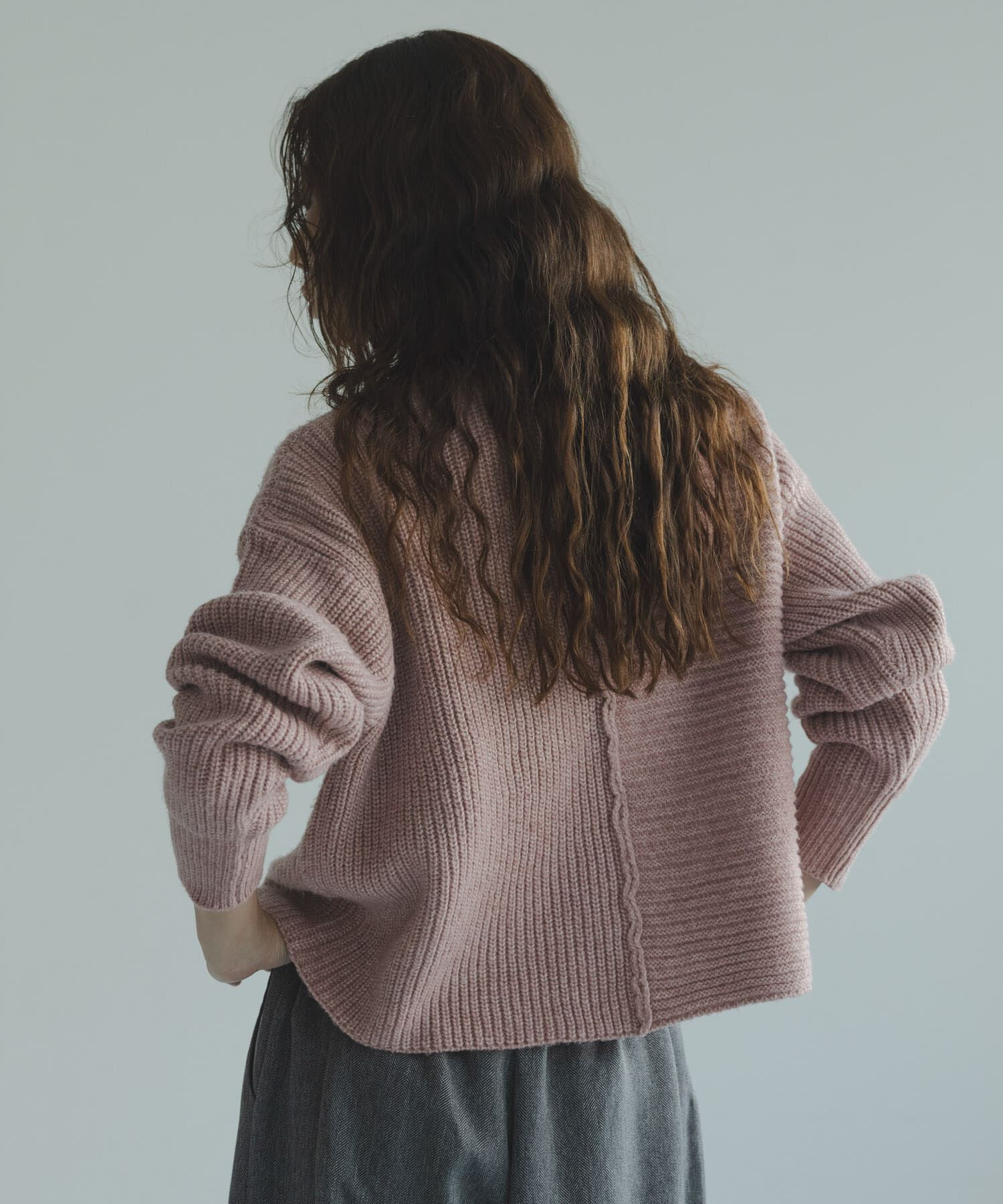 Sonny Label 「畦切替えニットプルオーバー」|ニット・セーター|