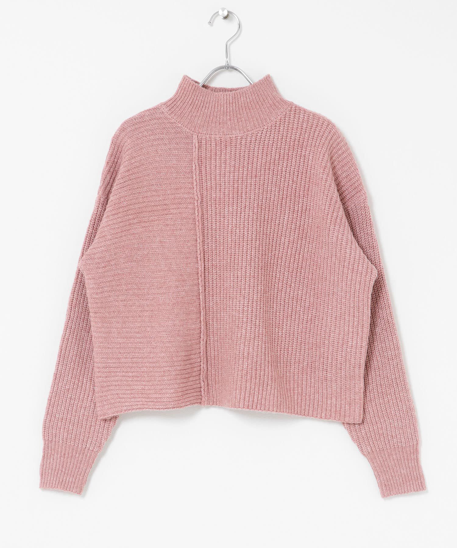 Sonny Label 「畦切替えニットプルオーバー」|ニット・セーター|