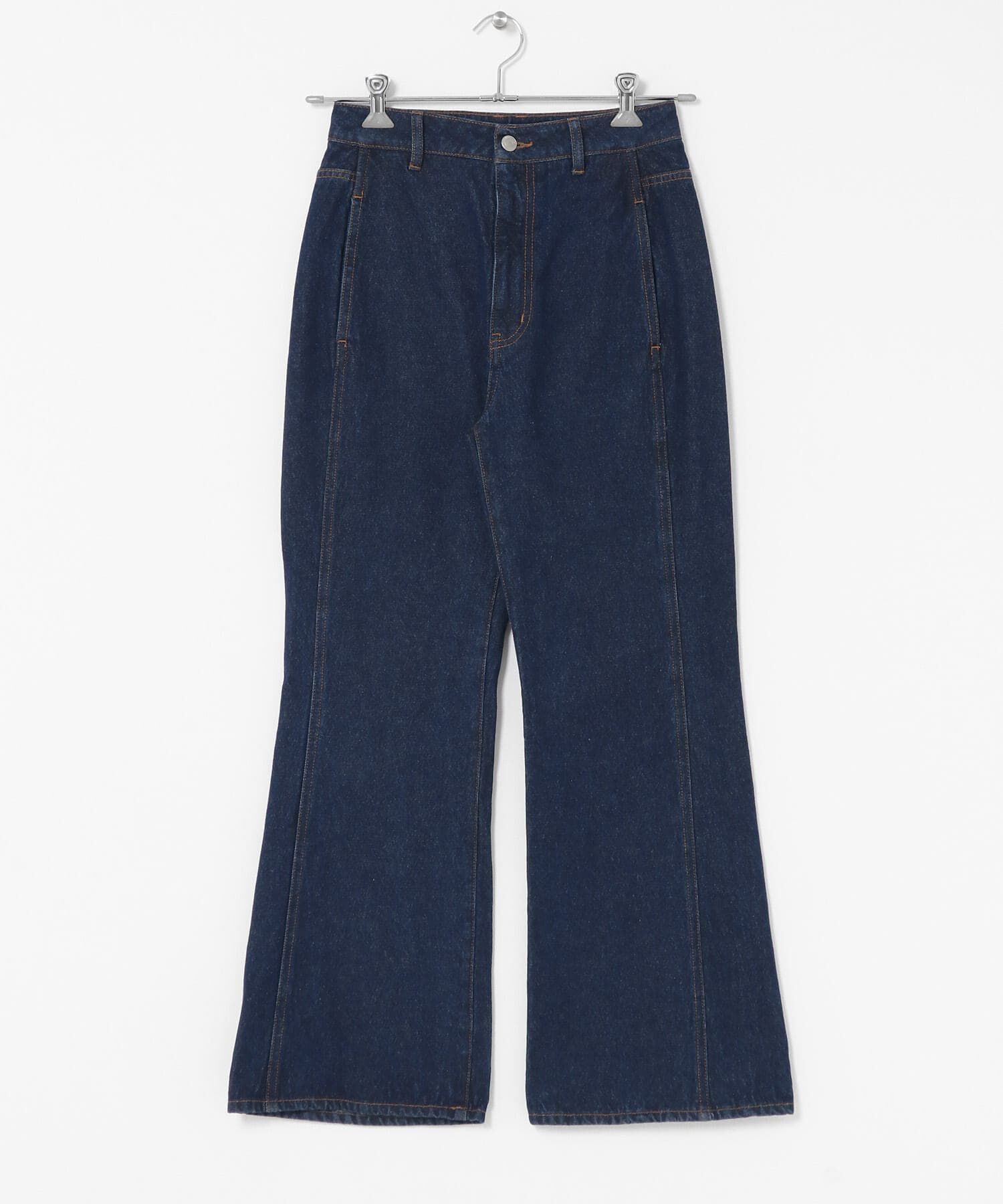  「シームポケットフレアデニム」|デニム|