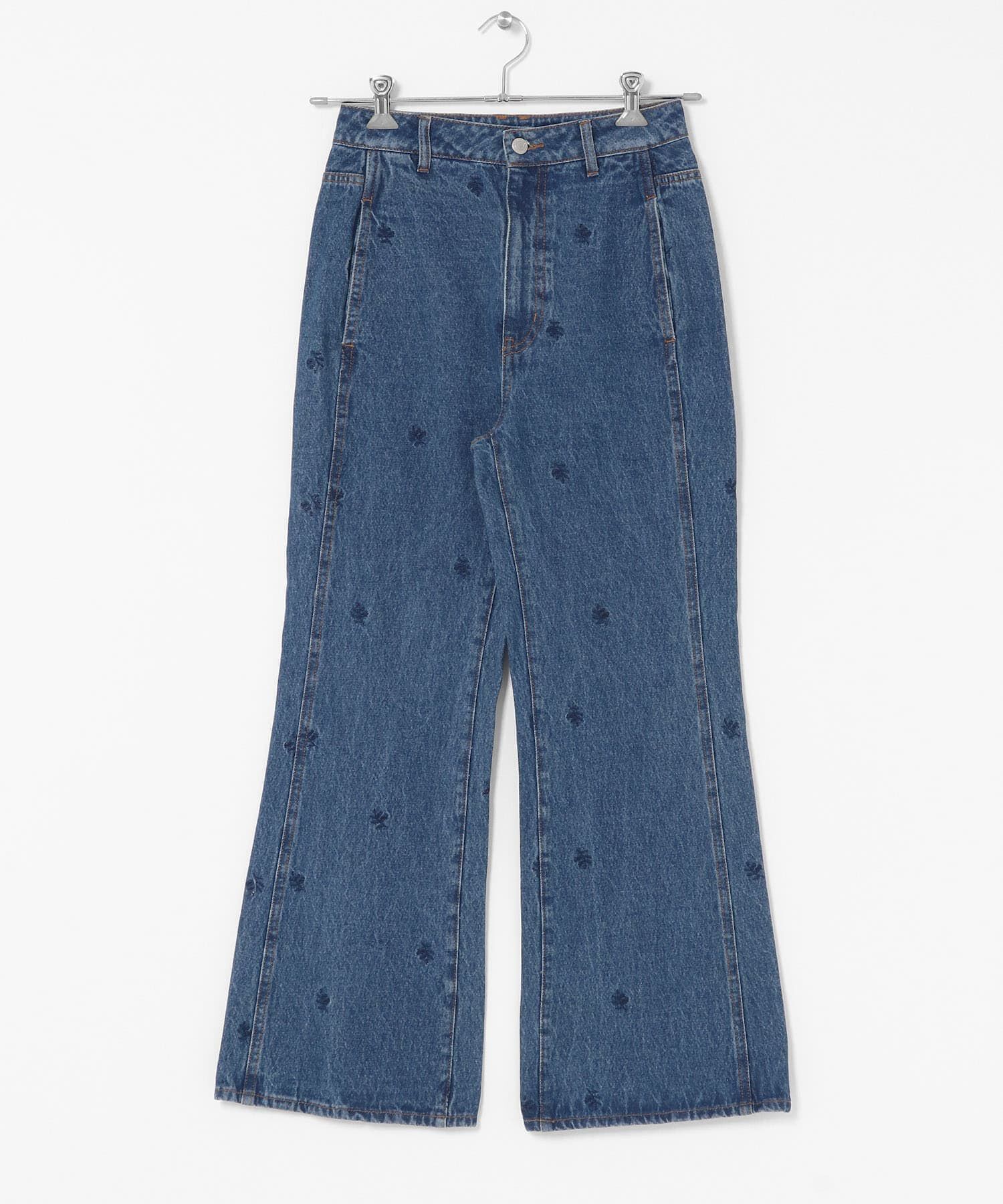  「シームポケットフレアデニム」|デニム|