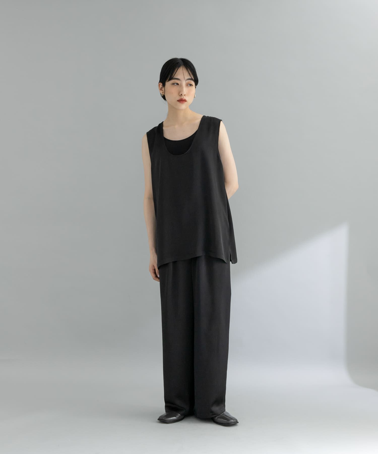  「『WEB限定』サテンセットアップ」|その他|