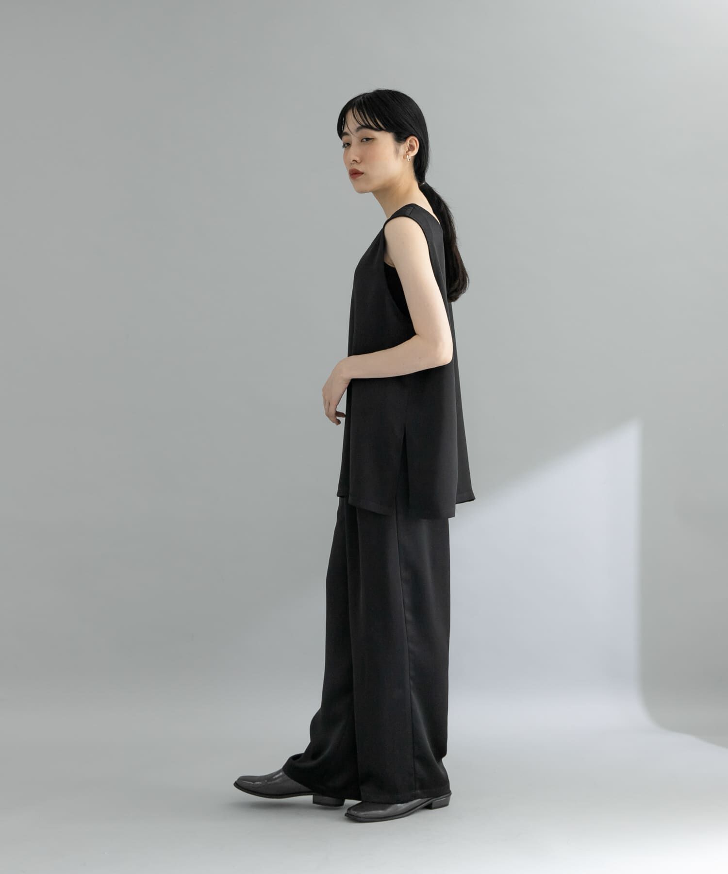  「『WEB限定』サテンセットアップ」|その他|