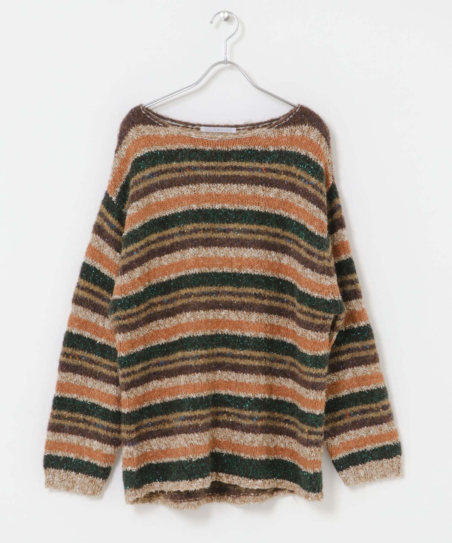  「マルチボーダールーズニット」|ニット・セーター|