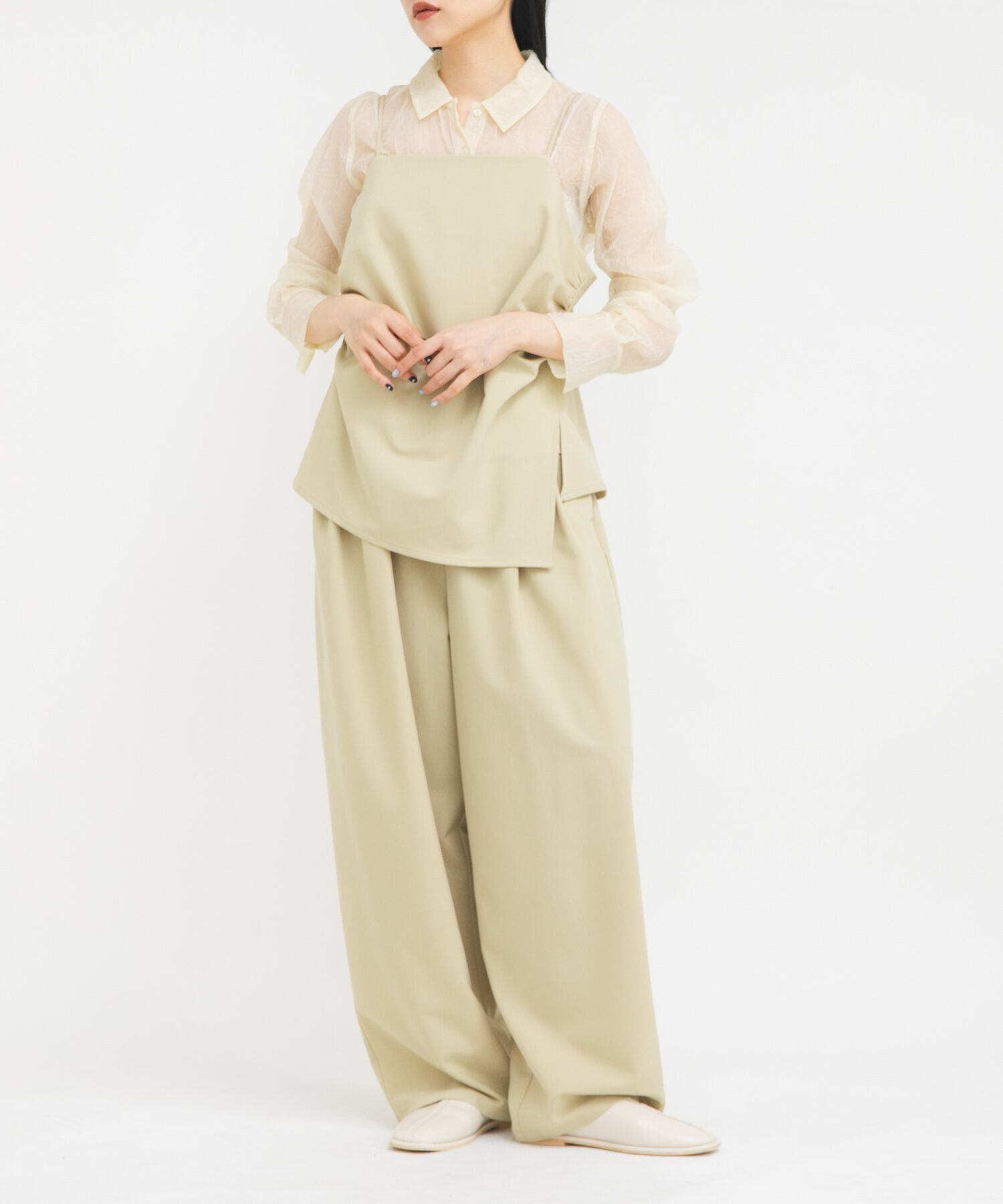  「ドレープキャミソールSETパンツ」|その他|