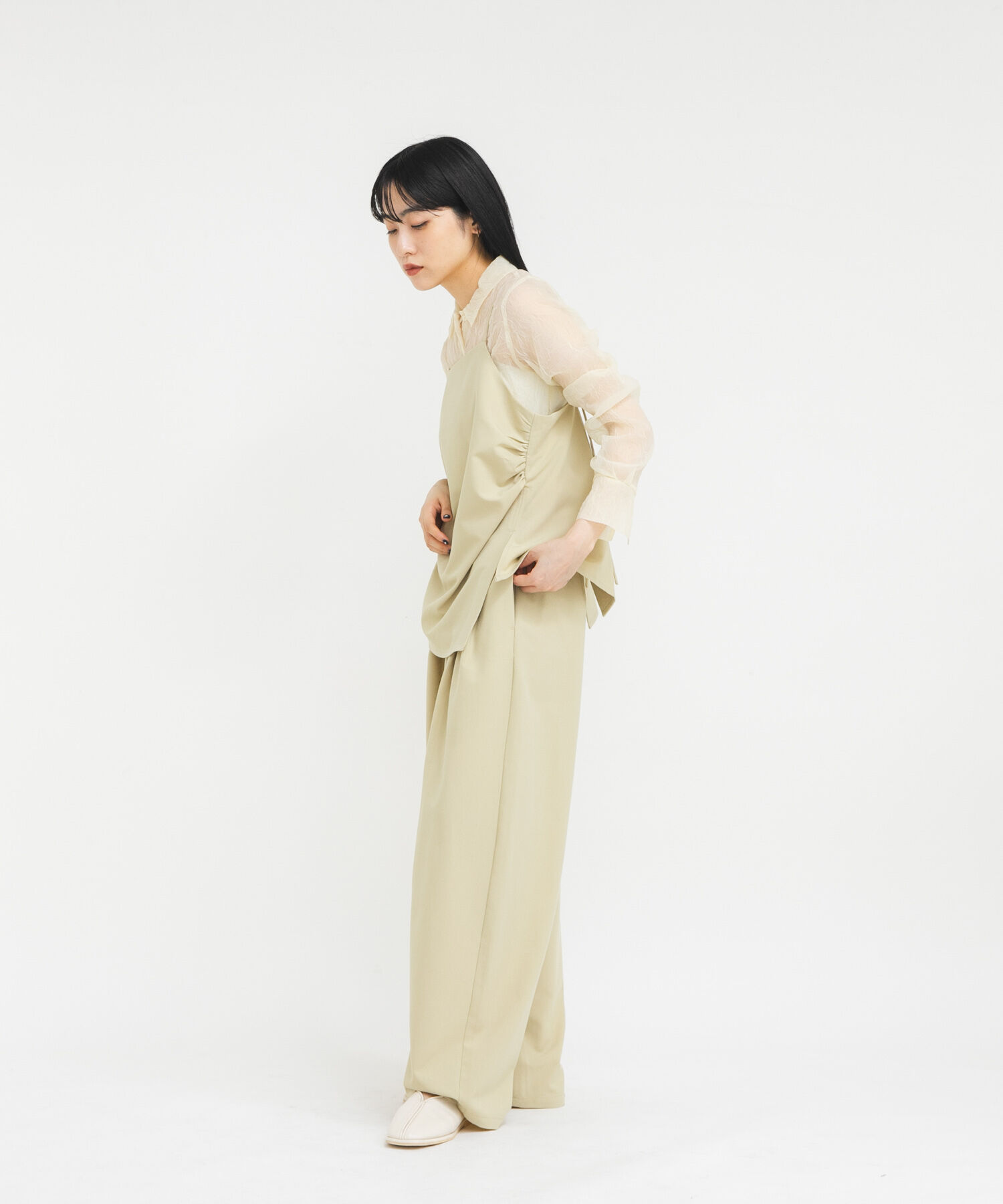  「ドレープキャミソールSETパンツ」|その他|