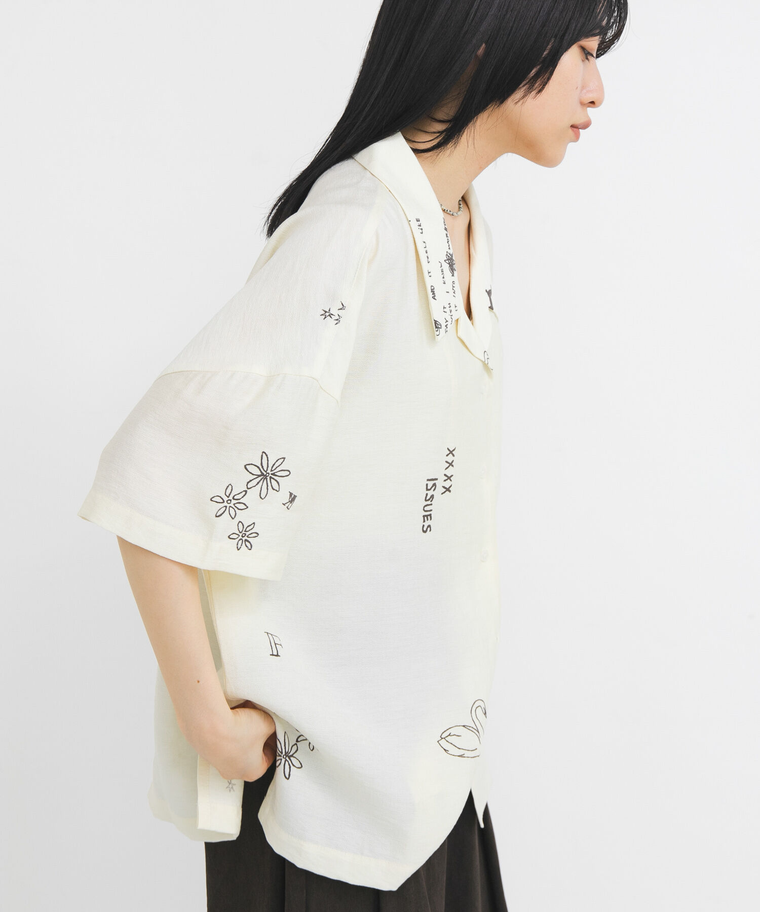  「TATTOOオーバーシャツ」|シャツ・ブラウス|