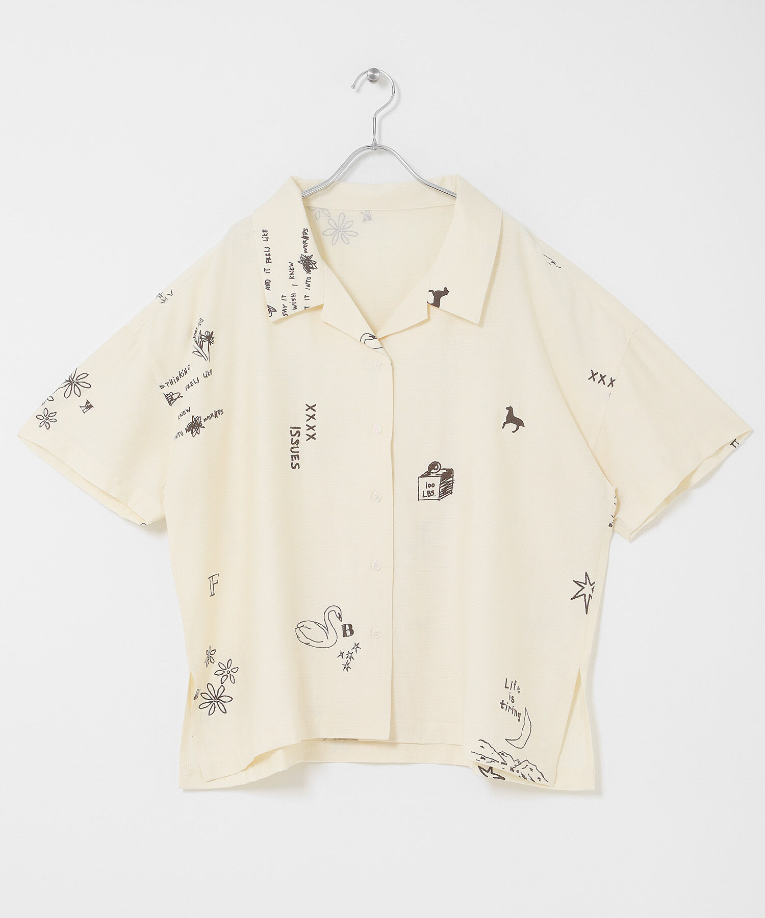  「TATTOOオーバーシャツ」|シャツ・ブラウス|