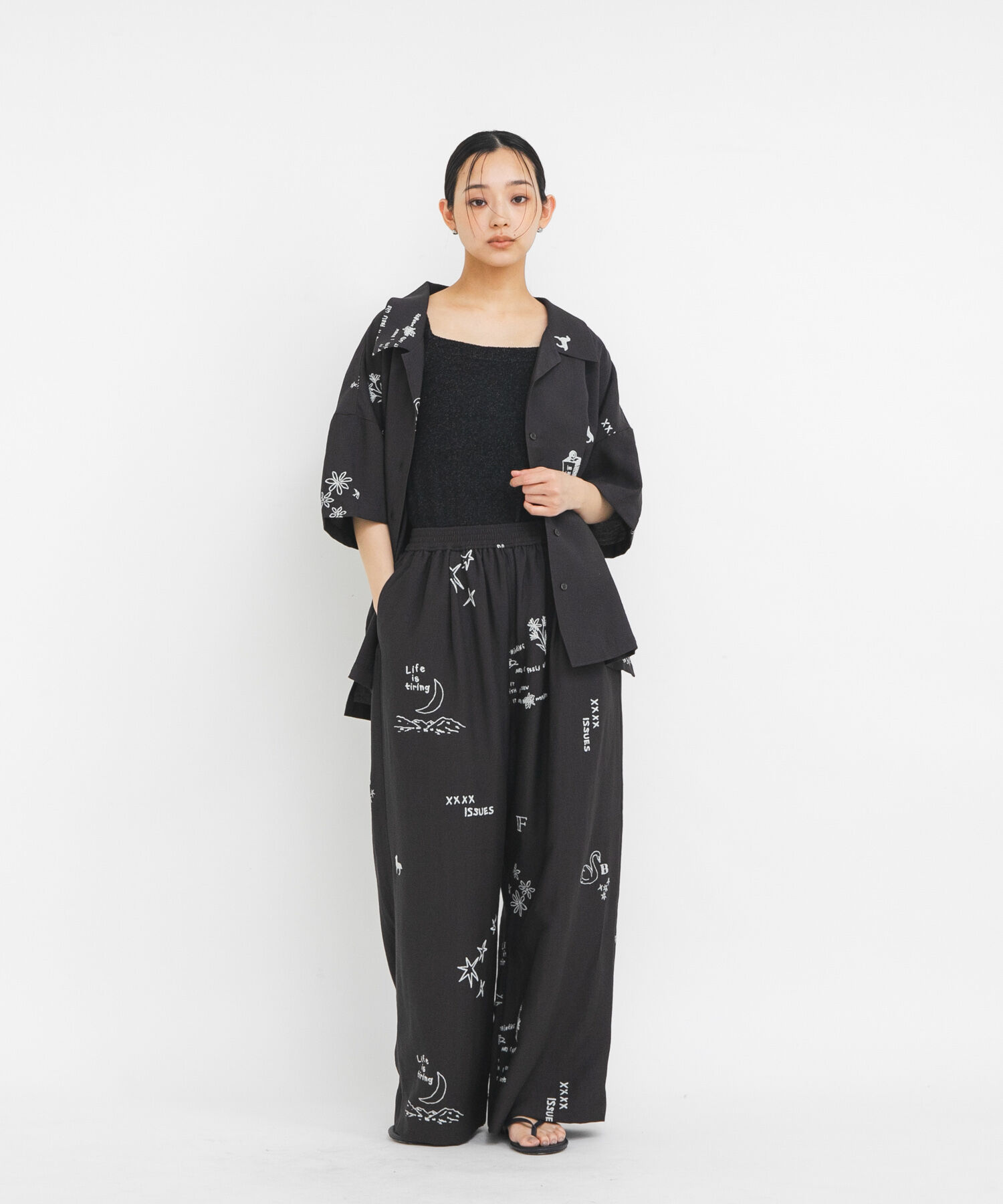  「TATTOOオーバーシャツ」|シャツ・ブラウス|