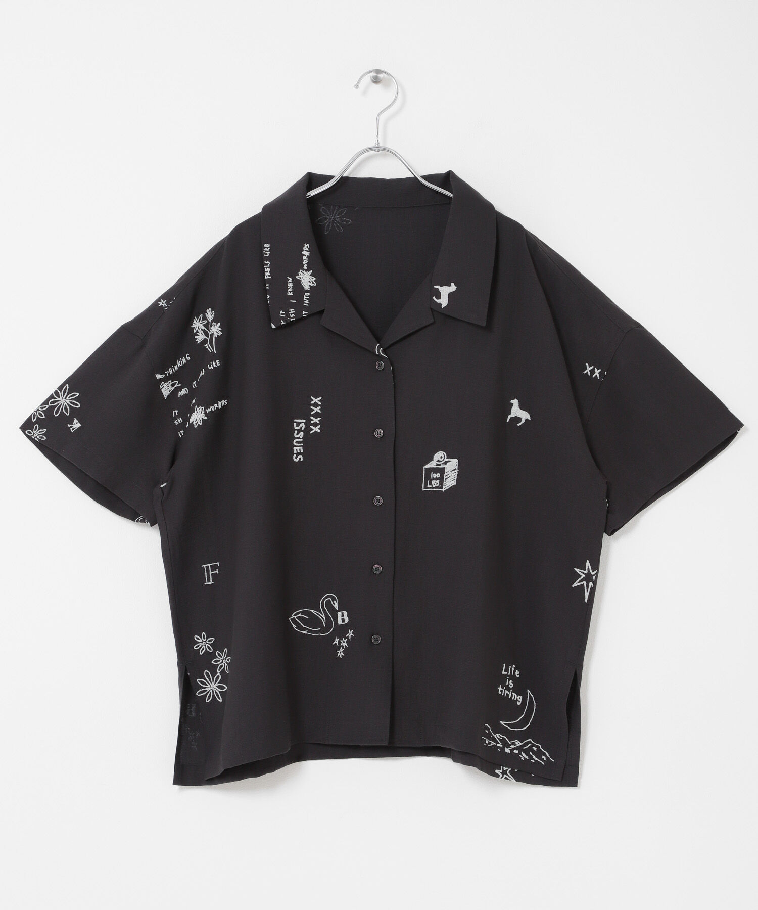  「TATTOOオーバーシャツ」|シャツ・ブラウス|