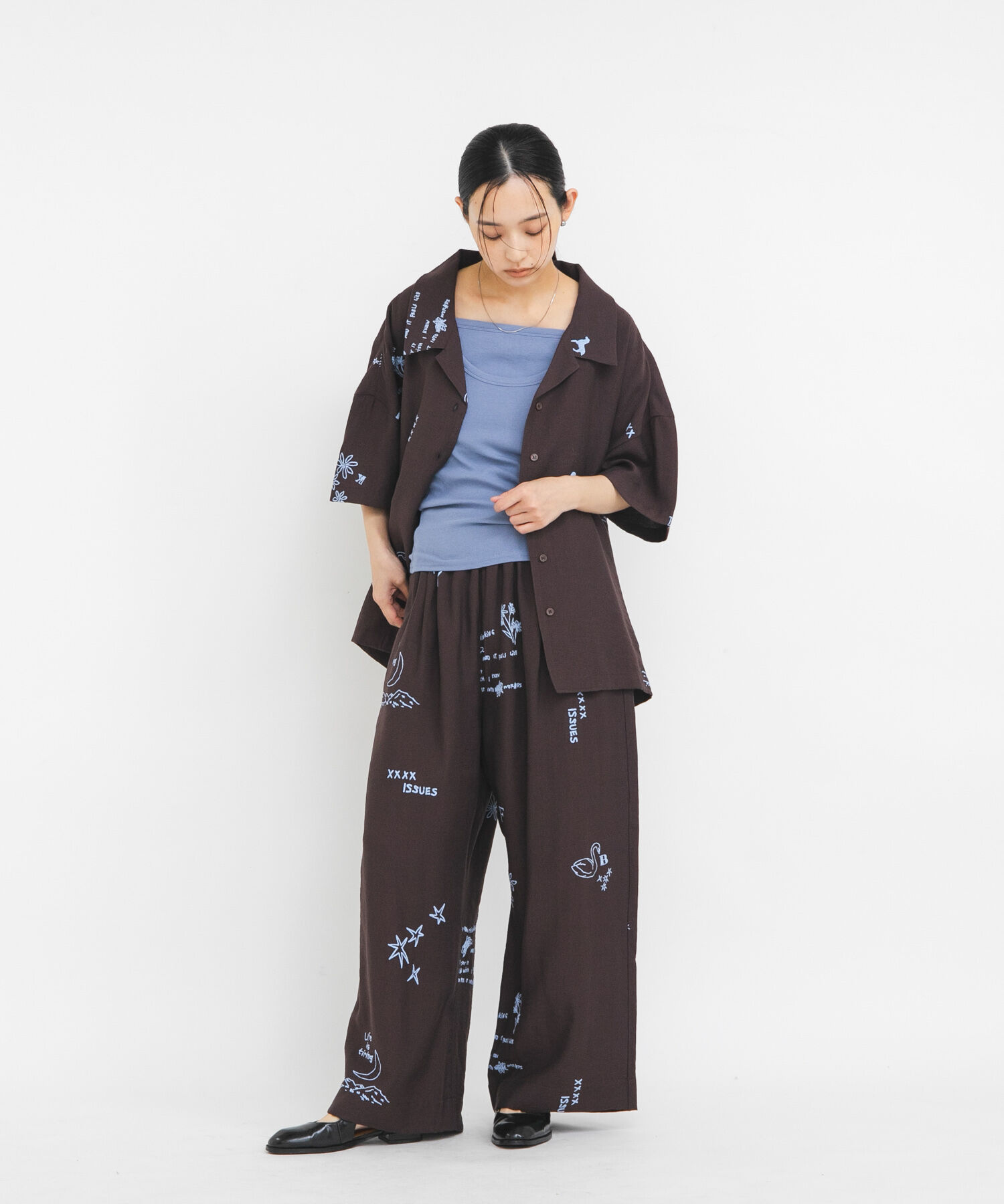  「TATTOOオーバーシャツ」|シャツ・ブラウス|