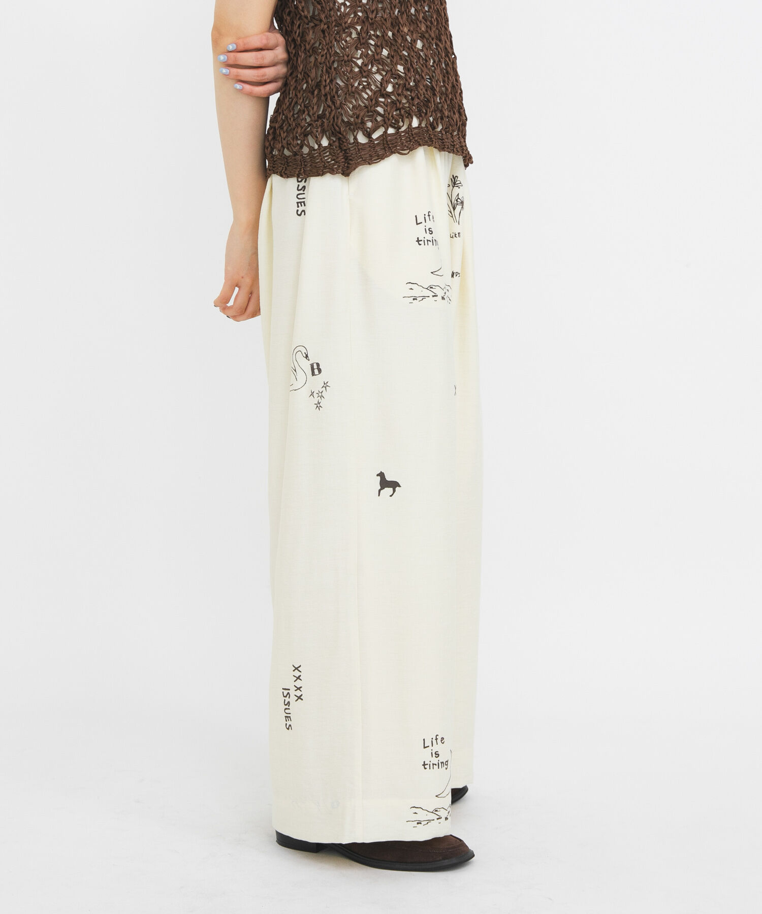  「TATTOOワイドイージーパンツ」|その他|