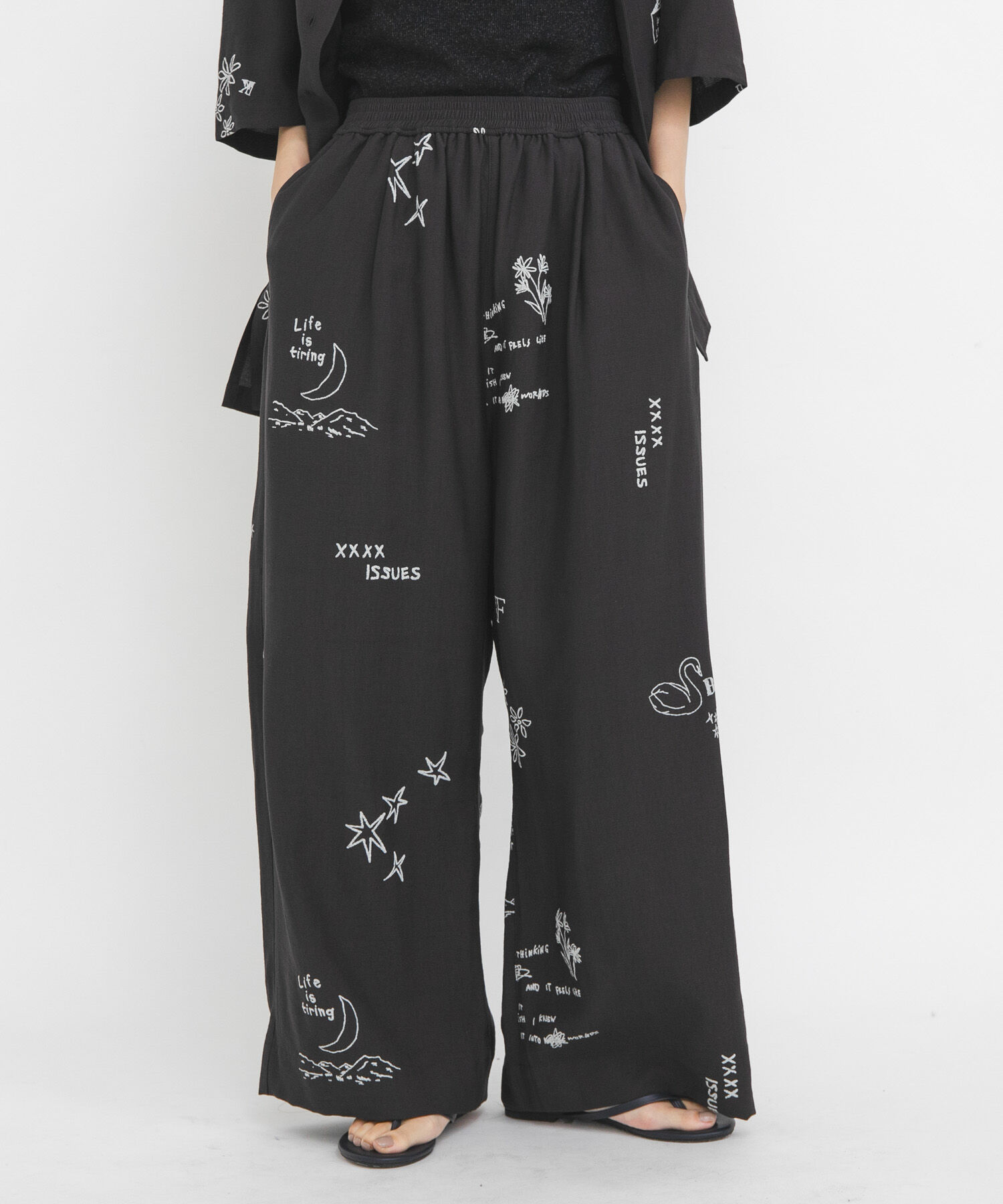  「TATTOOワイドイージーパンツ」|その他|