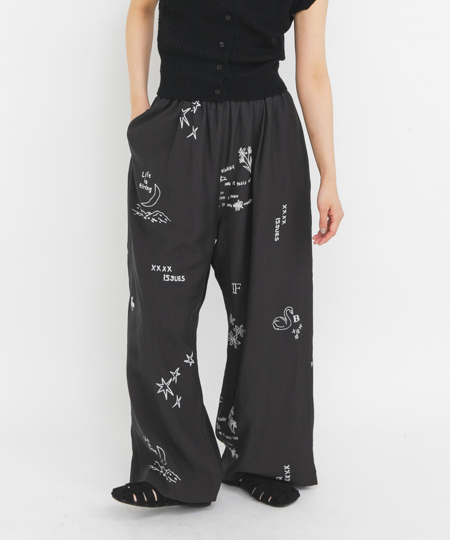  「TATTOOワイドイージーパンツ」|その他|