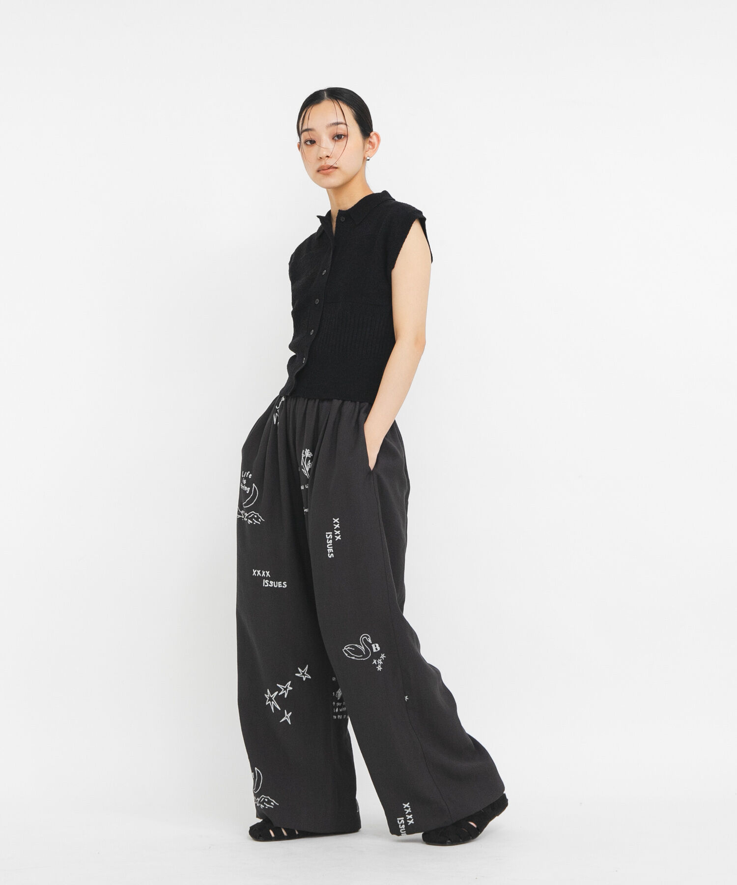  「TATTOOワイドイージーパンツ」|その他|