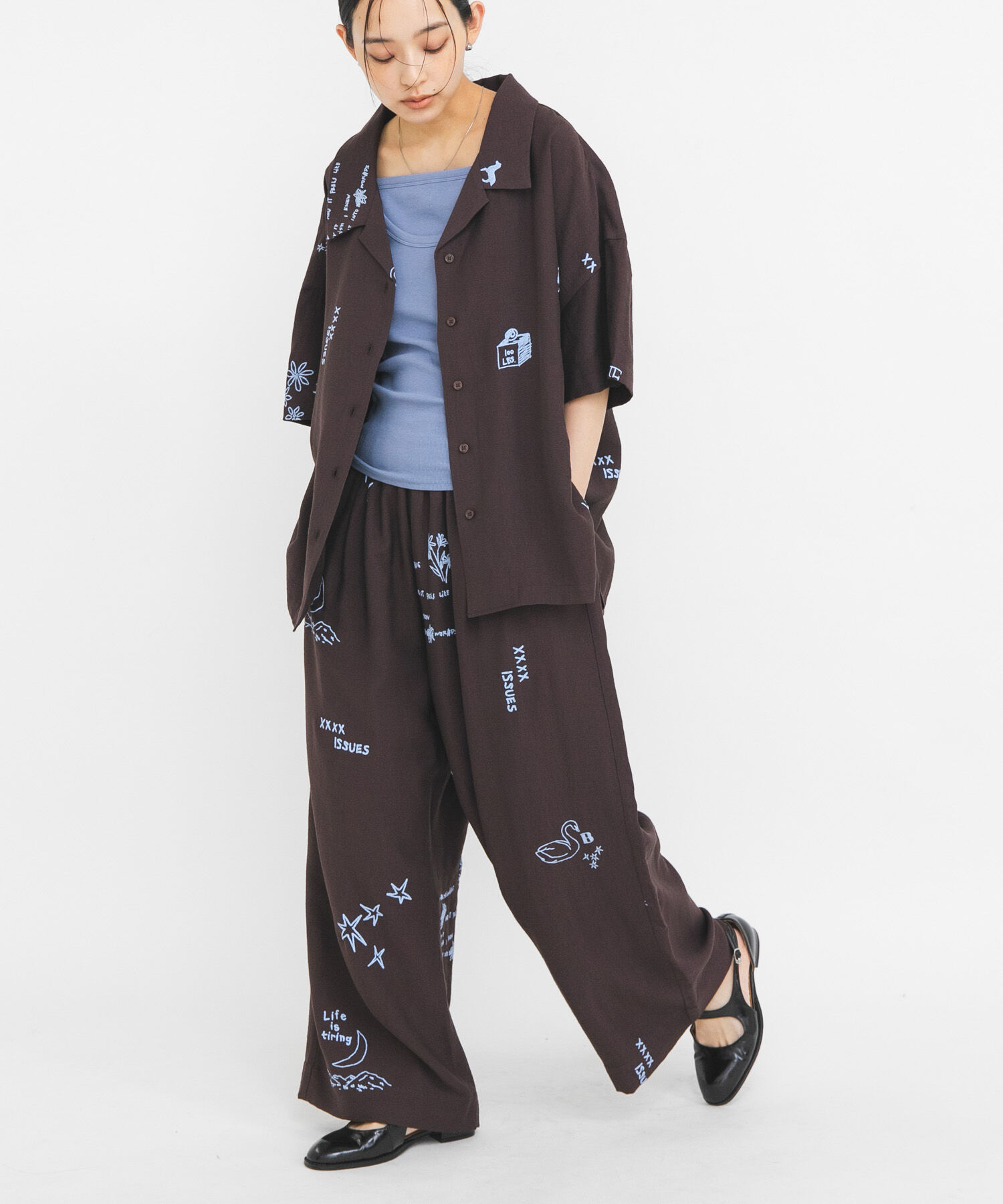  「TATTOOワイドイージーパンツ」|その他|