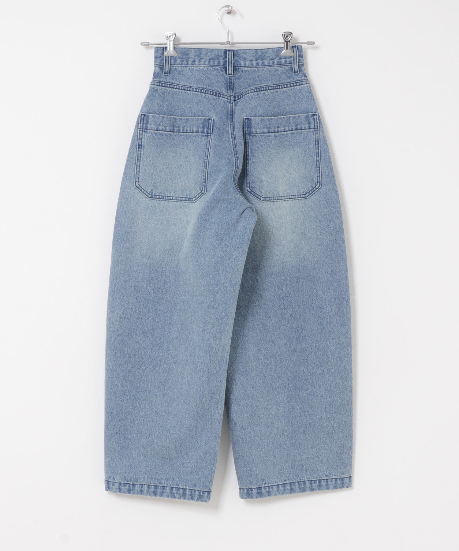  「シームデザインカーブデニム」|デニム|