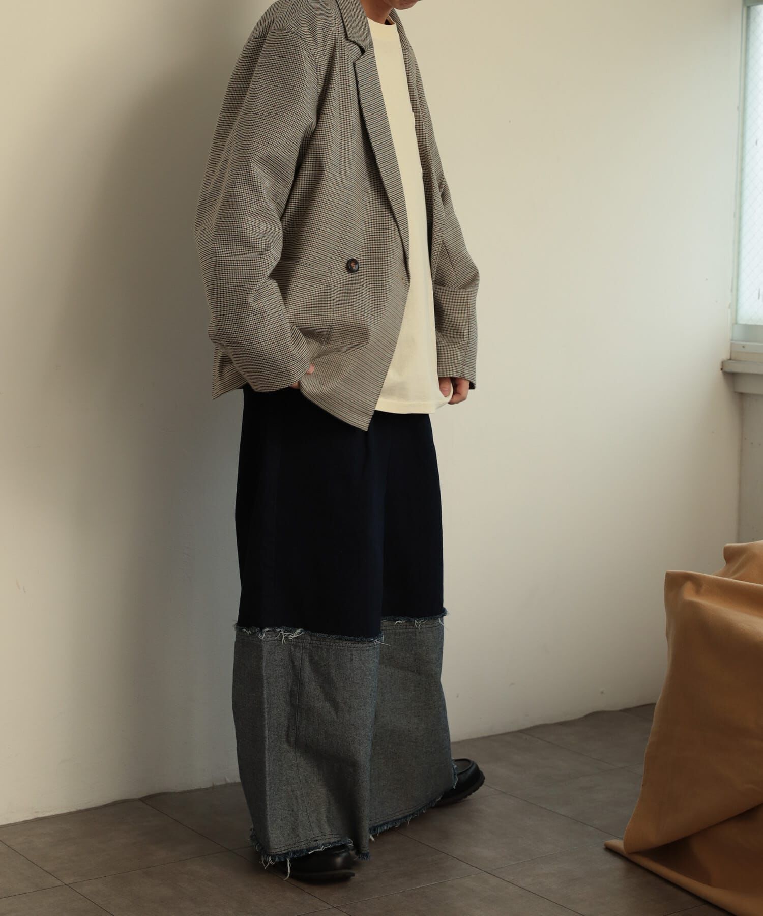 SENSE OF PLACE by URBAN RESEARCH「チェックダブルルーズジャケット」|その他|