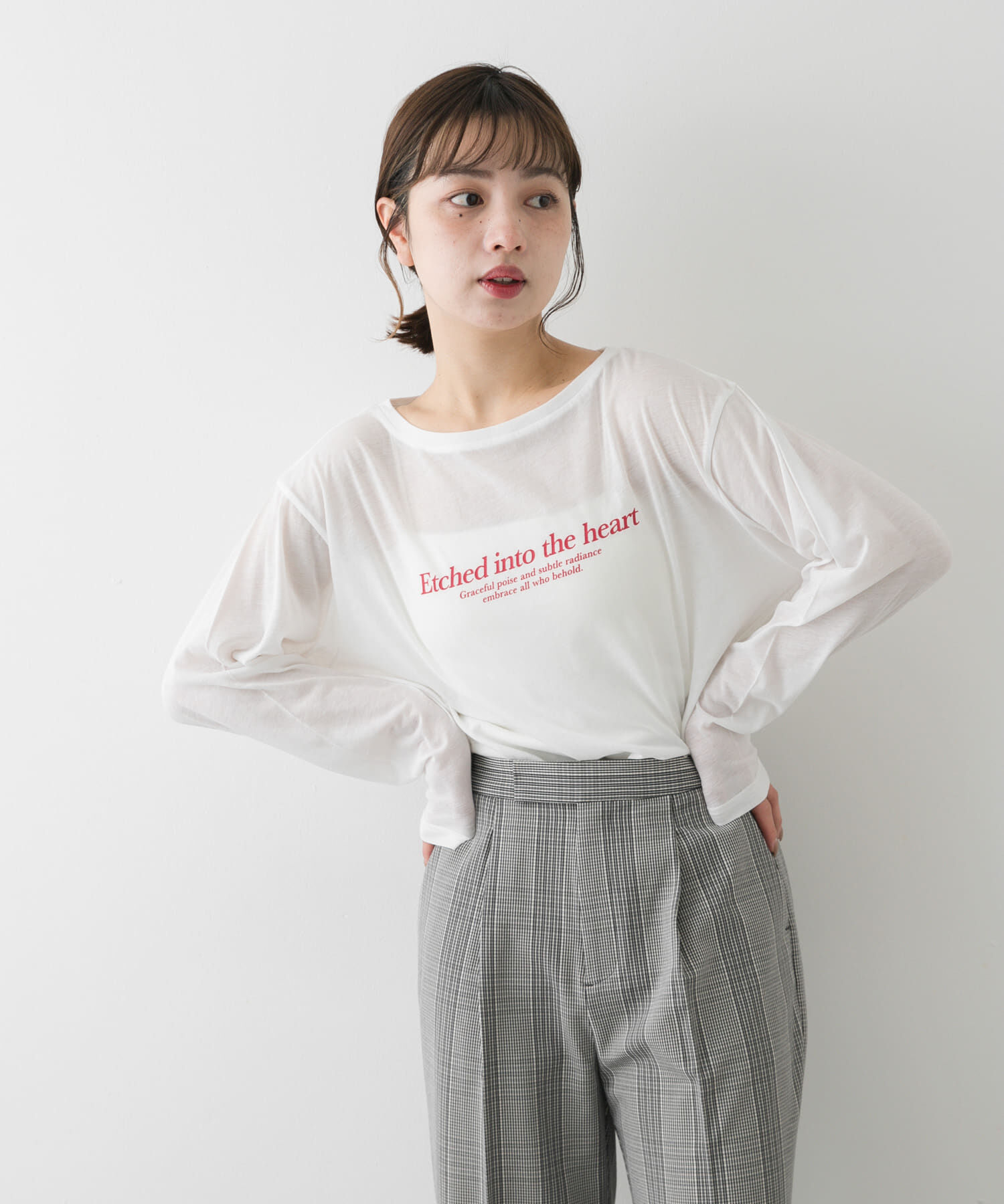 SENSE OF PLACE by URBAN RESEARCH「ルーズロゴシアーT」|Tシャツ・カットソー|