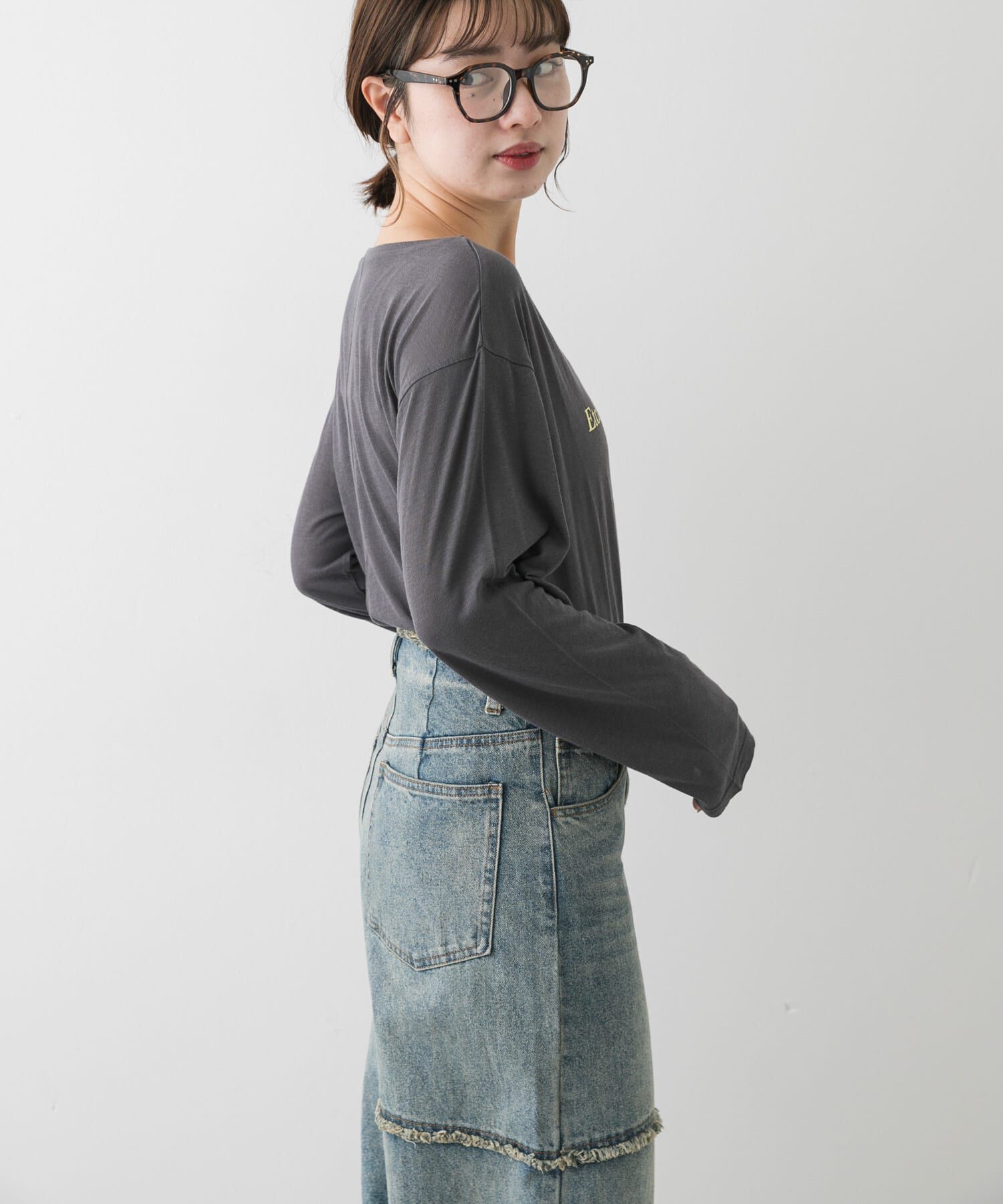 SENSE OF PLACE by URBAN RESEARCH「ルーズロゴシアーT」|Tシャツ・カットソー|