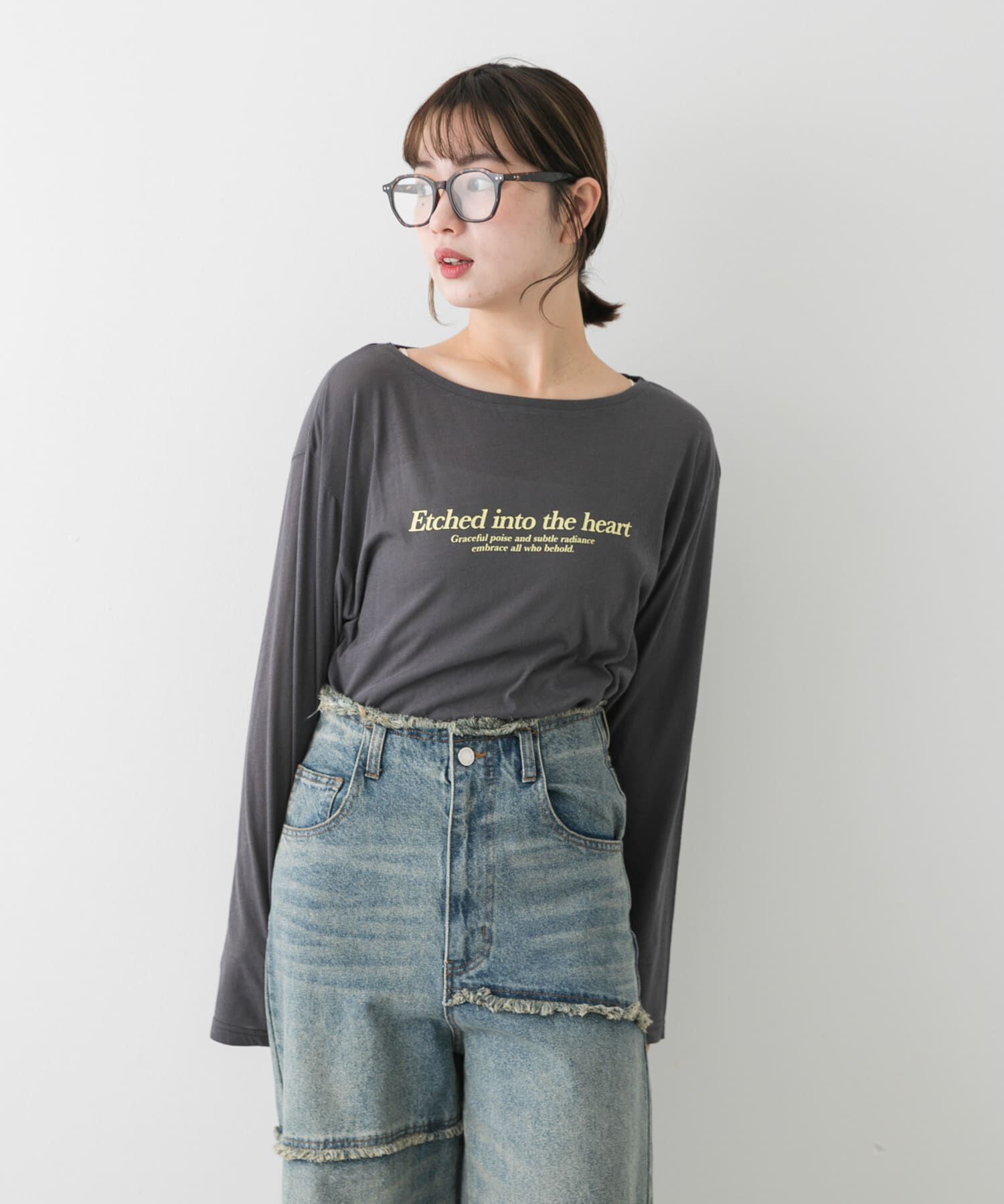 SENSE OF PLACE by URBAN RESEARCH「ルーズロゴシアーT」|Tシャツ・カットソー|