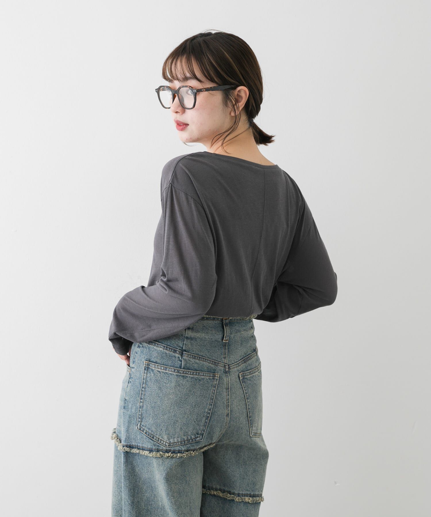 SENSE OF PLACE by URBAN RESEARCH「ルーズロゴシアーT」|Tシャツ・カットソー|