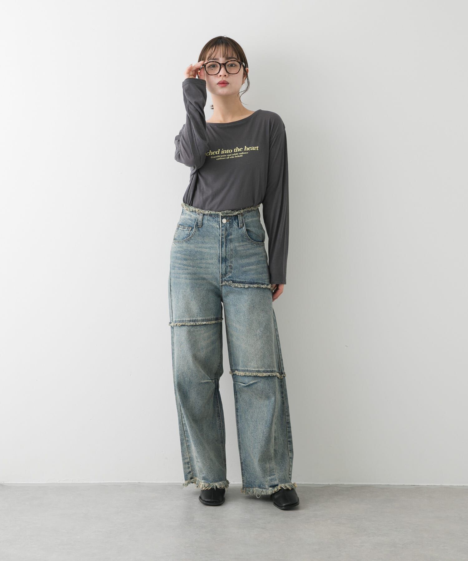 SENSE OF PLACE by URBAN RESEARCH「ルーズロゴシアーT」|Tシャツ・カットソー|