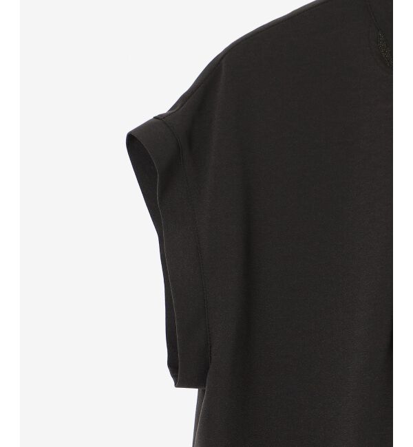 le.coeur blanc「《手洗い可能》ジョーゼットツイストネックブラウス」|シャツ・ブラウス|