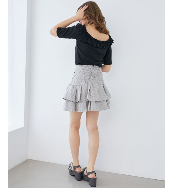  「マルチwayチョーカーフリルトップス」|Tシャツ・カットソー|