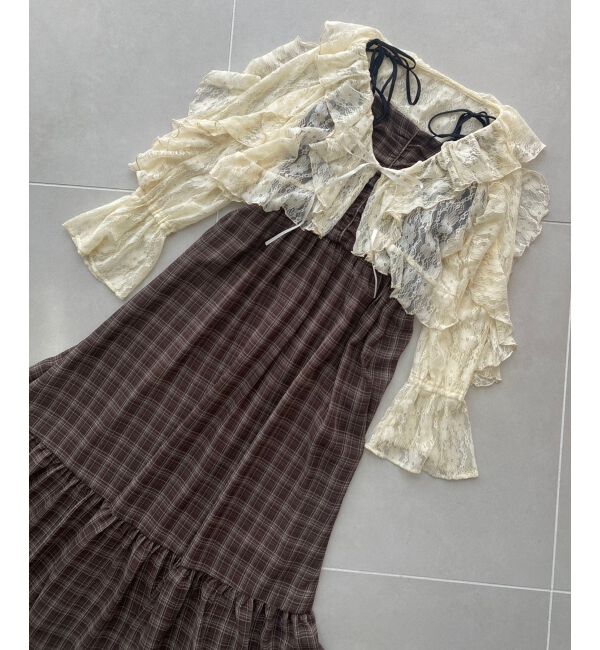  「キャミセットフリルブラウス」|シャツ・ブラウス|