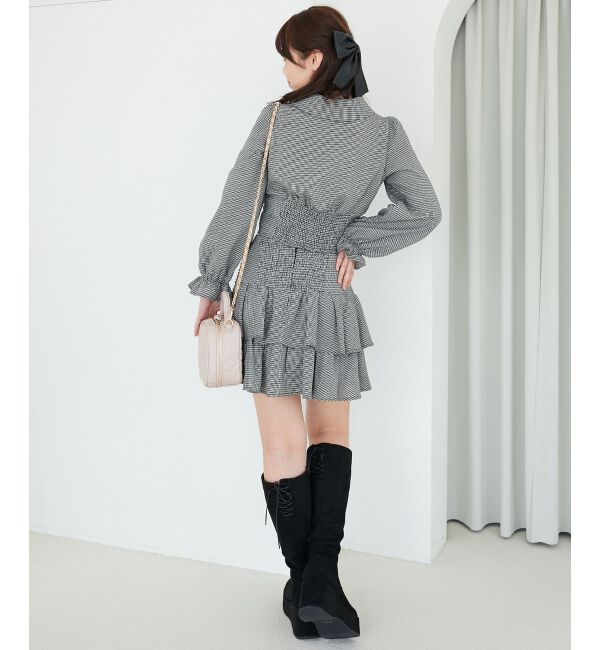  「アソートティアードミニスカパン」|スカート|