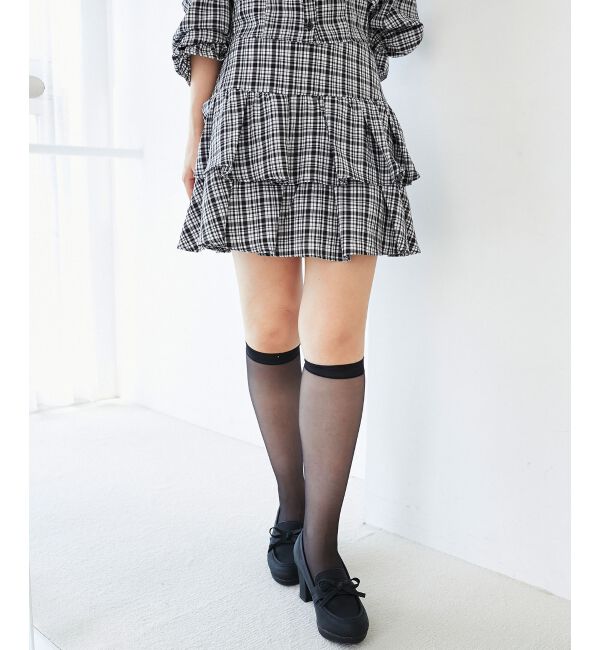  「アソートティアードミニスカパン」|スカート|