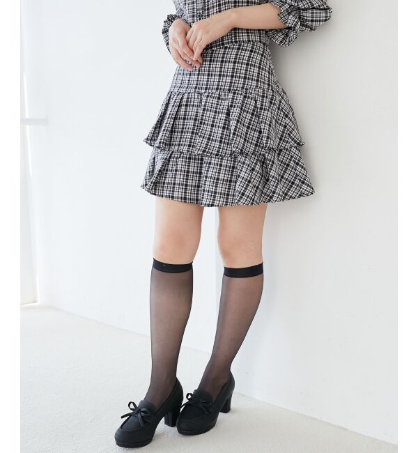  「アソートティアードミニスカパン」|スカート|