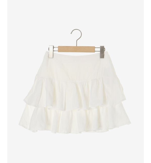  「アソートティアードミニスカパン」|スカート|