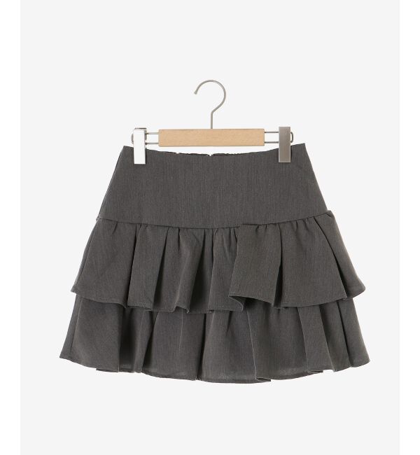  「アソートティアードミニスカパン」|スカート|