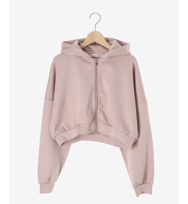  「&infin;キラキララインストーンショートパーカー」|パーカー|