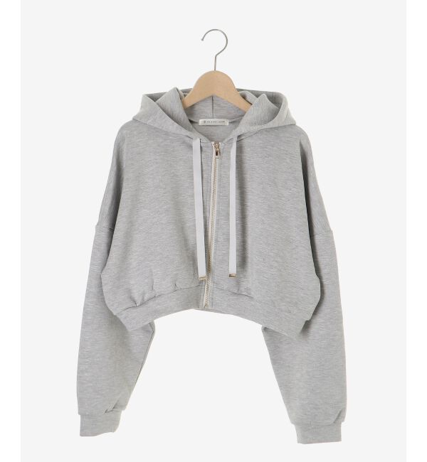  「2wayフェイクファーラメパーカー」|パーカー|