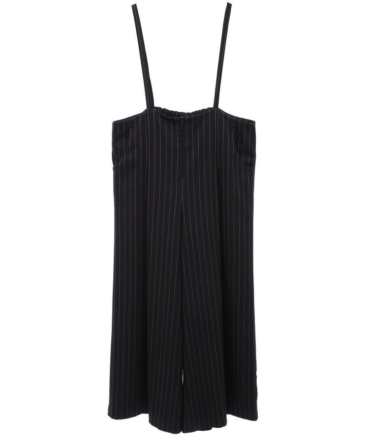 YECCA VECCA「ストライプ柄ストラップハイウエストパンツ」|その他|