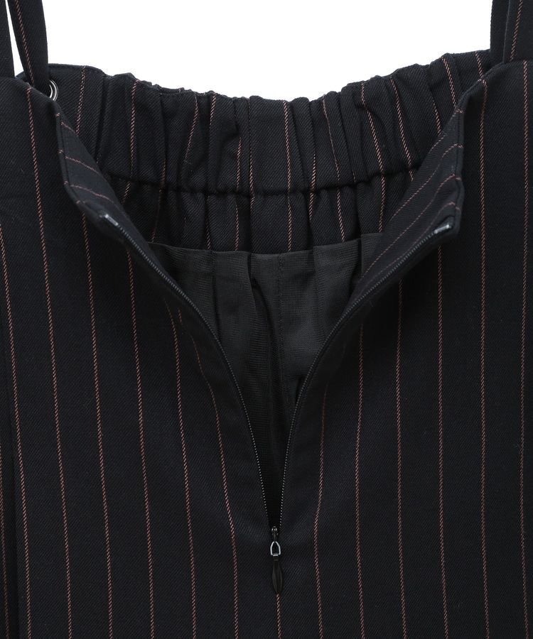 YECCA VECCA「ストライプ柄ストラップハイウエストパンツ」|その他|